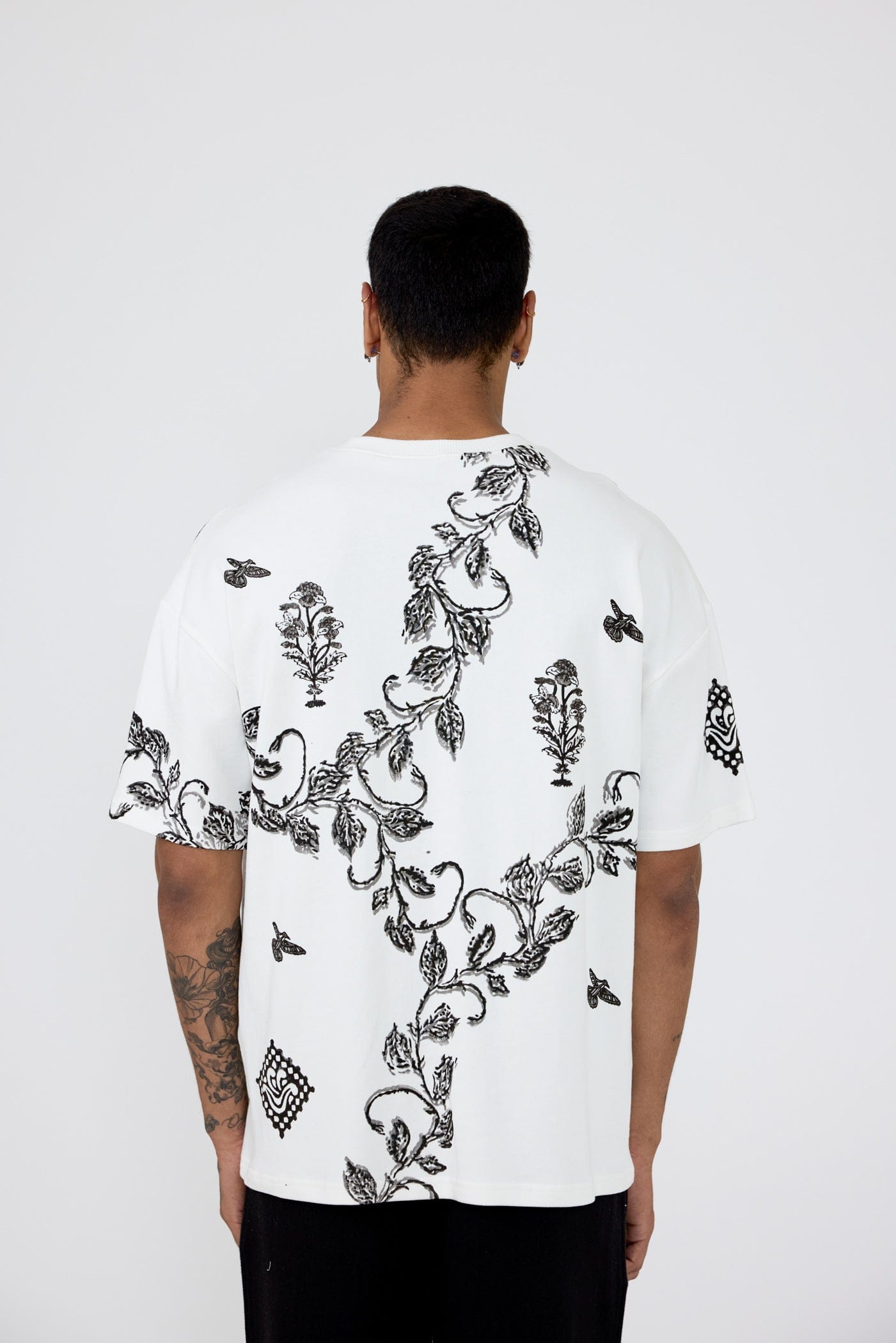 F A R A K Baagh' Blockprint T - shirt