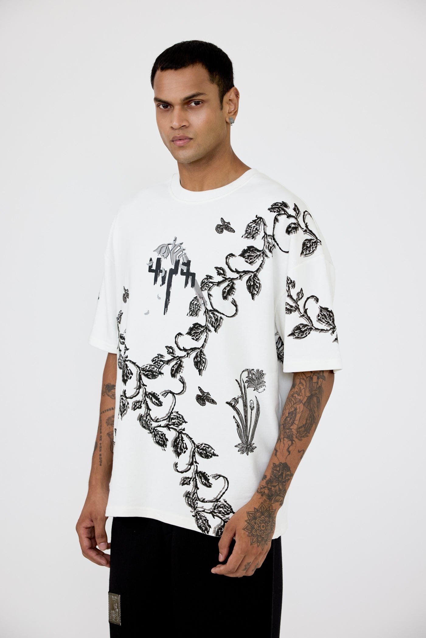 F A R A K Baagh' Blockprint T - shirt