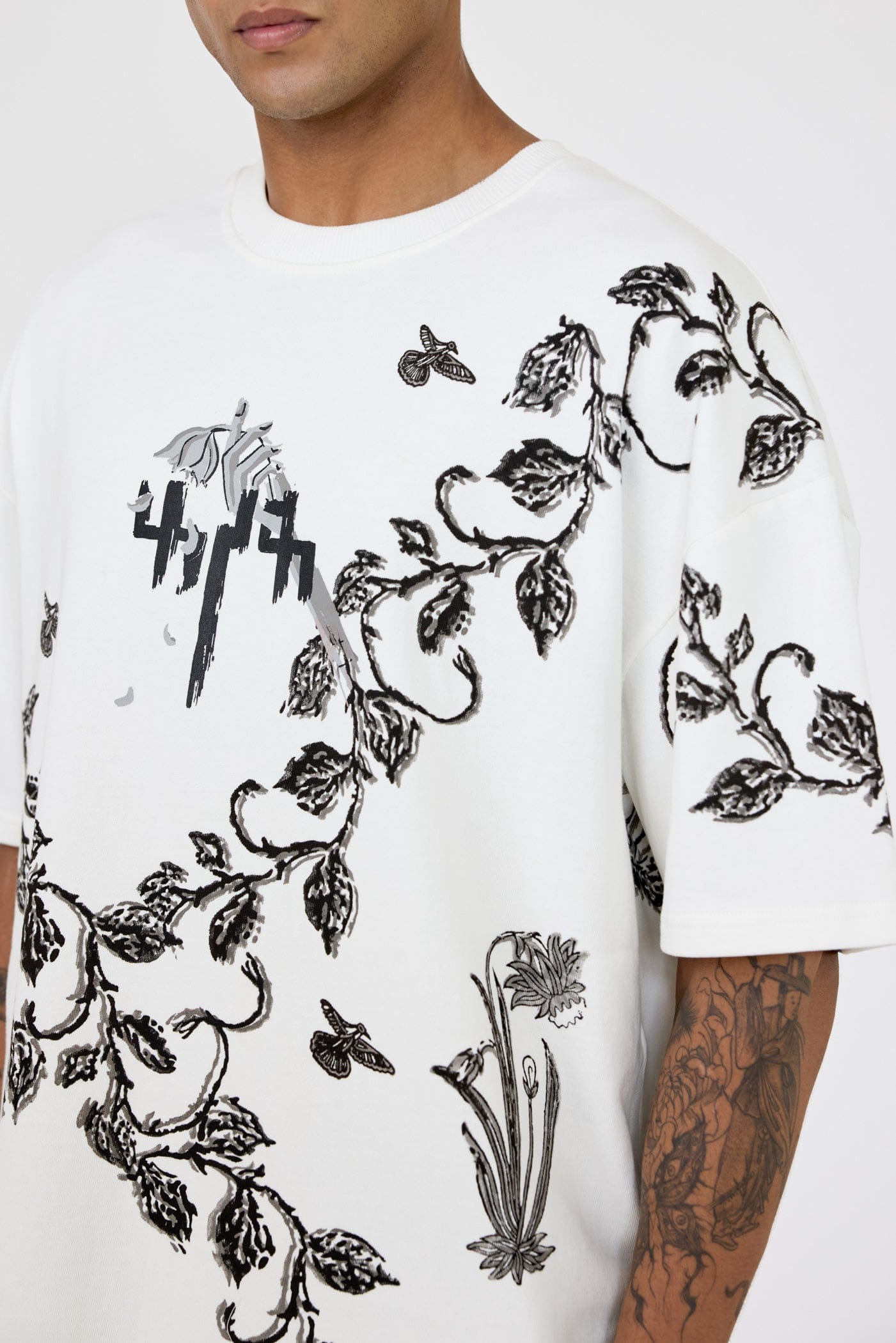 F A R A K Baagh' Blockprint T - shirt