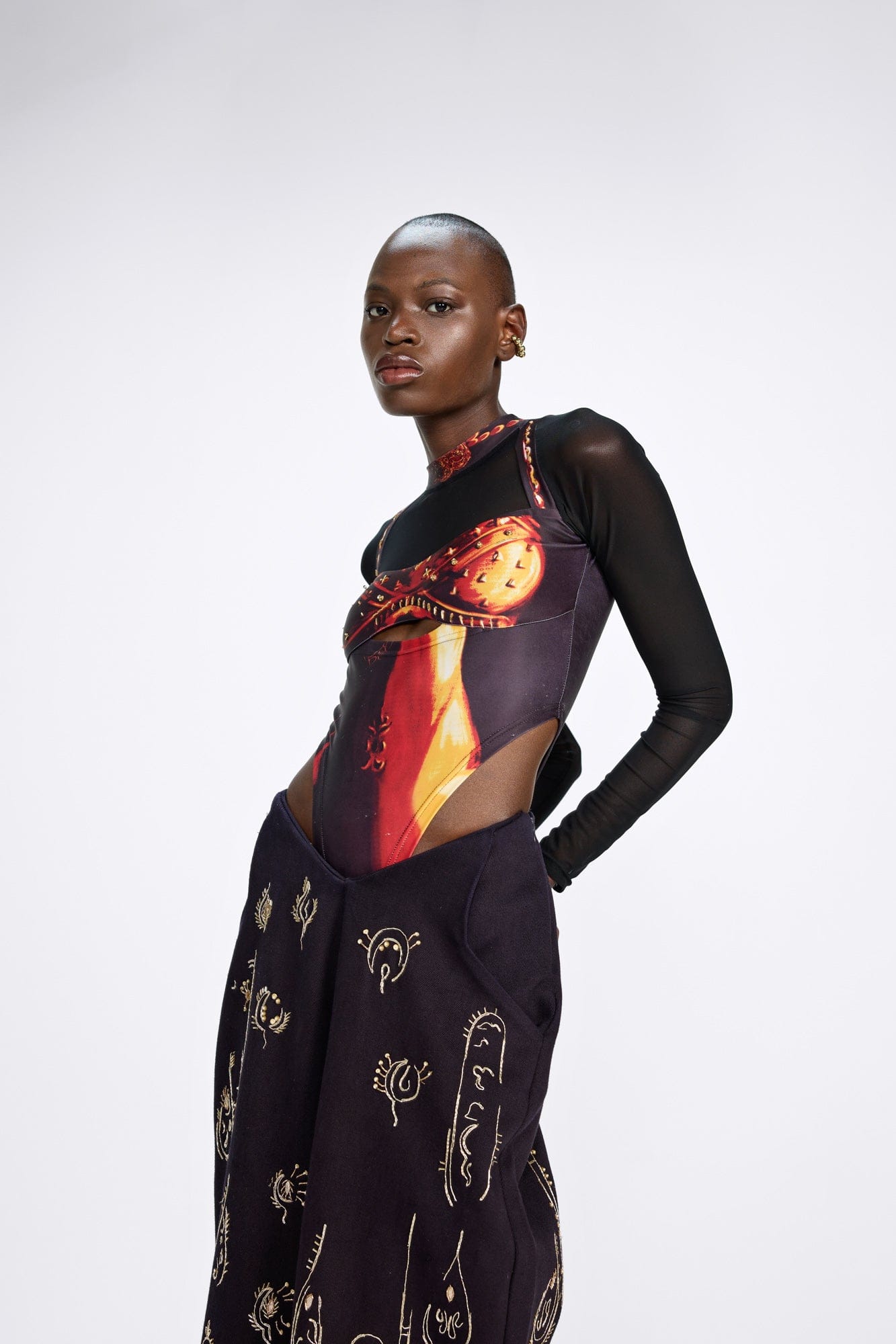 F A R A K Choli Bodysuit