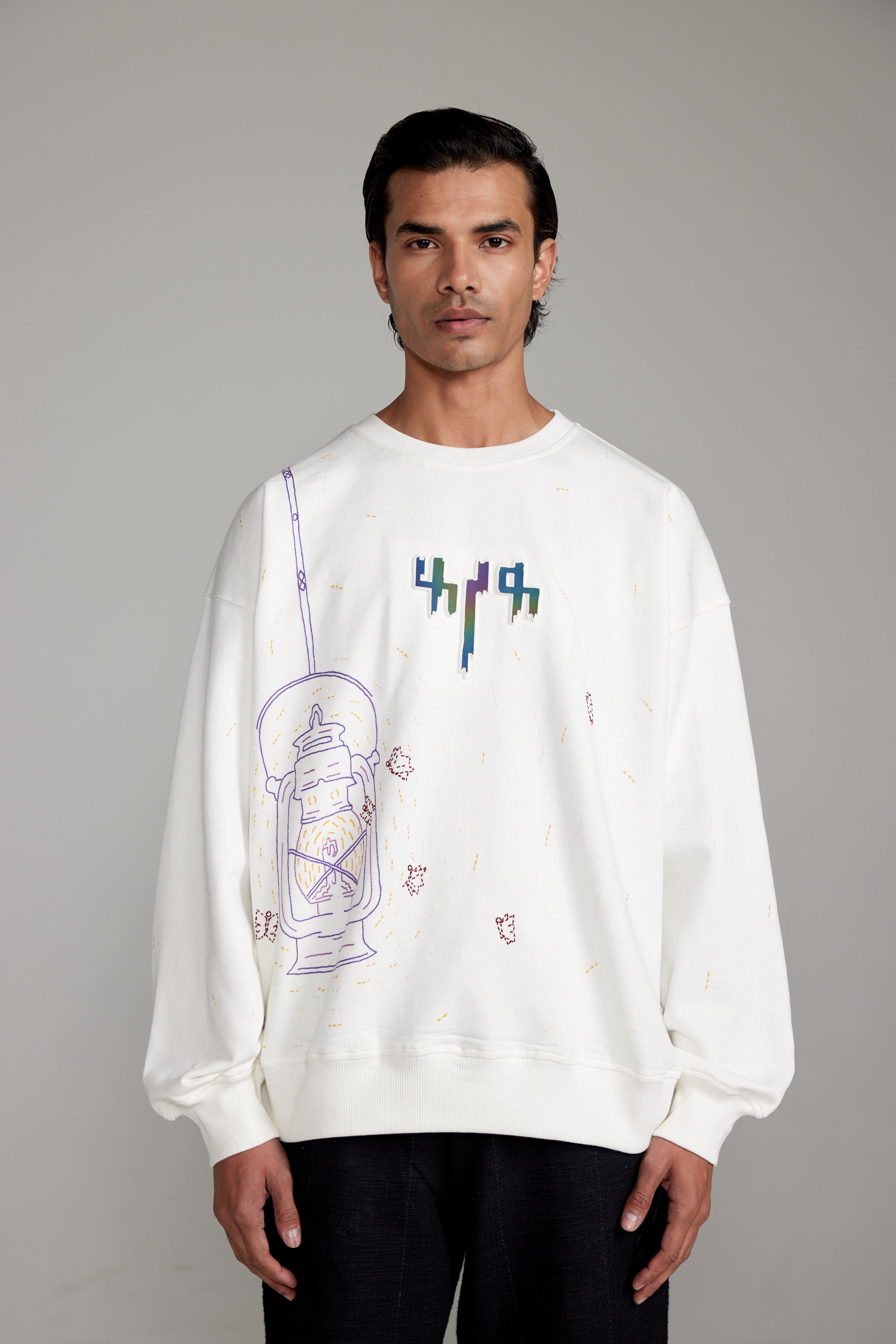 F A R A K Shama - Parvana Embroidered Sweatshirt