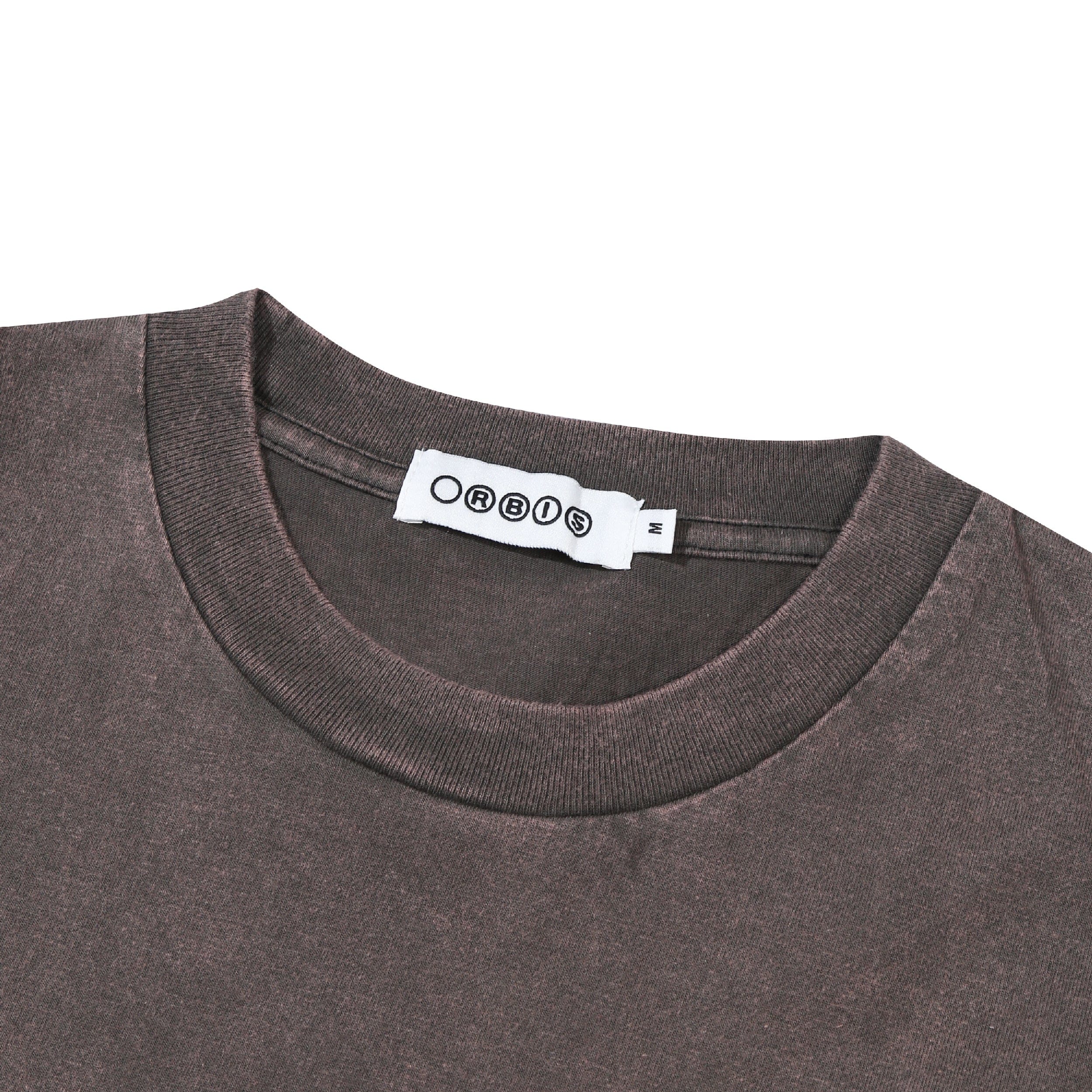 Orbis Single Stitch Pocket T-Shirt - Washed Charcoal