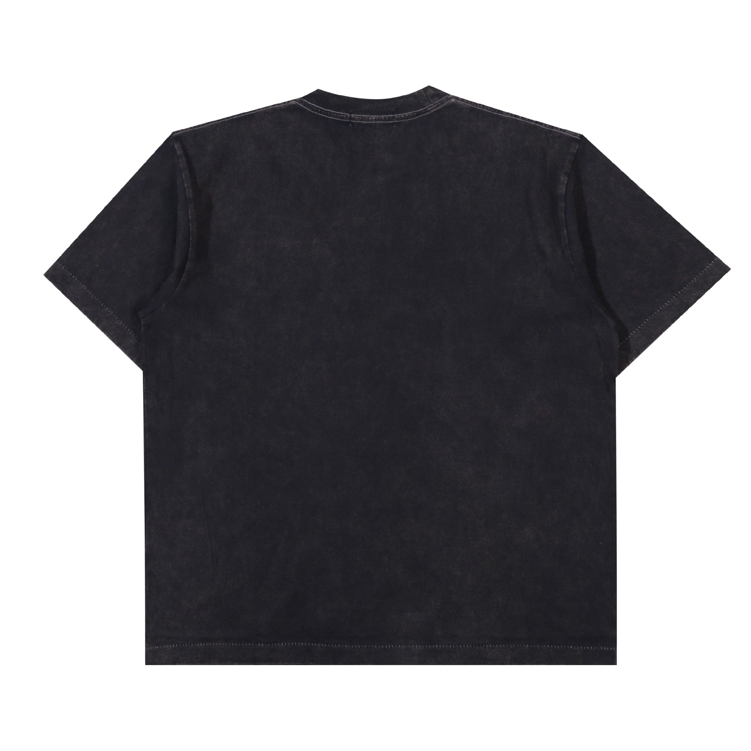 Orbis Single Stitch Pocket T-Shirt - Washed Black
