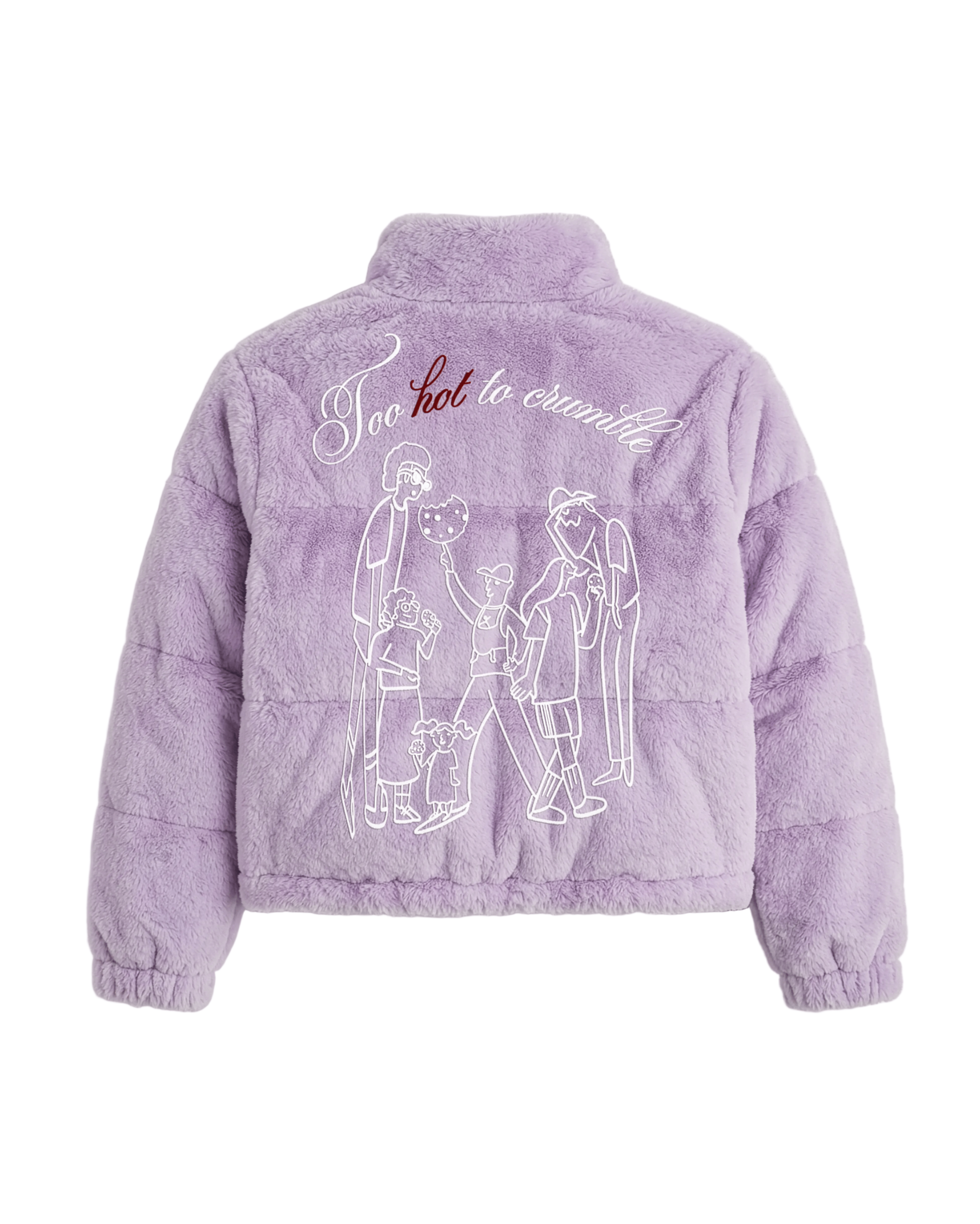 Esthreall Cushion Cookie Puff Jacket | Lavender
