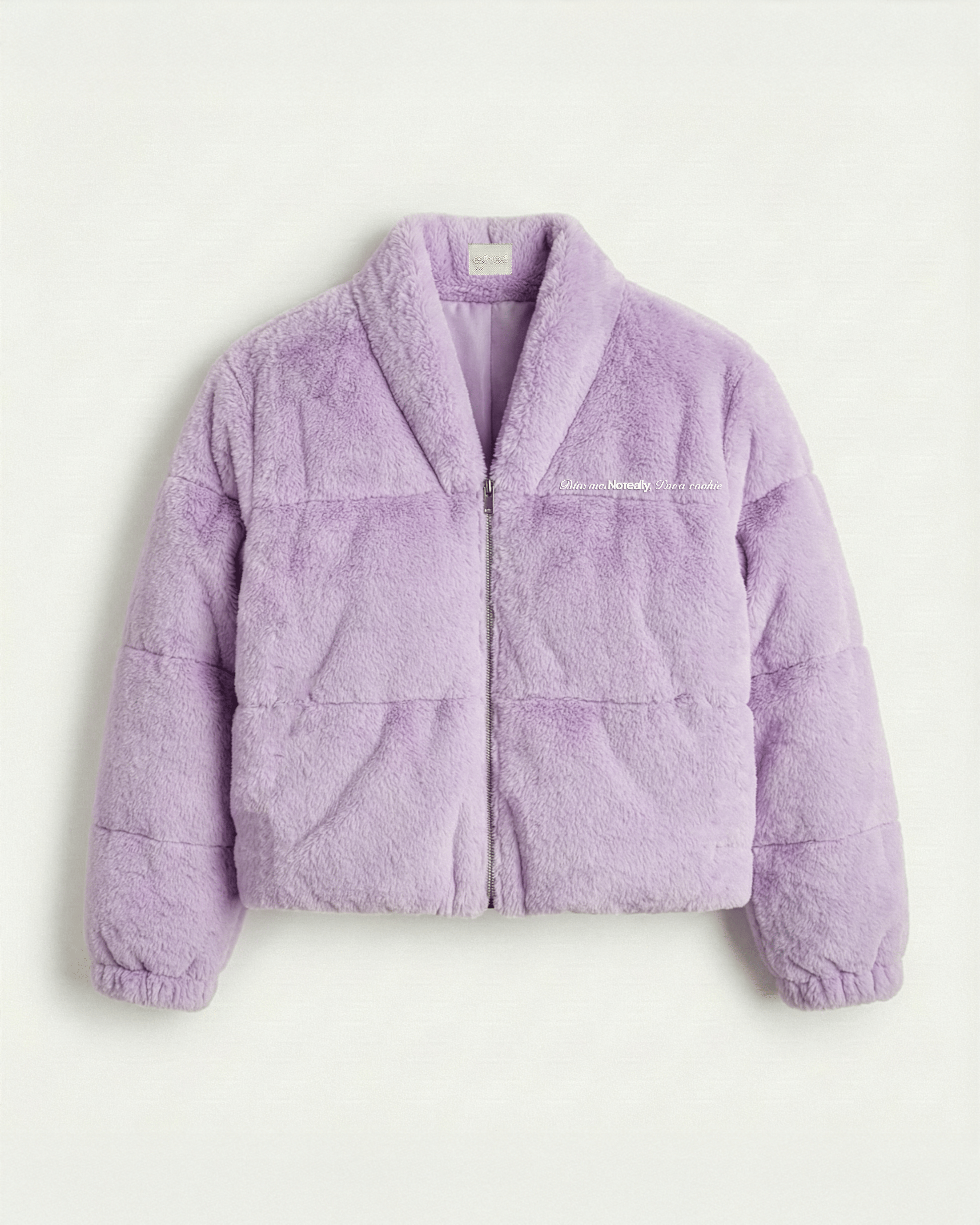 Esthreall Cushion Cookie Puff Jacket | Lavender