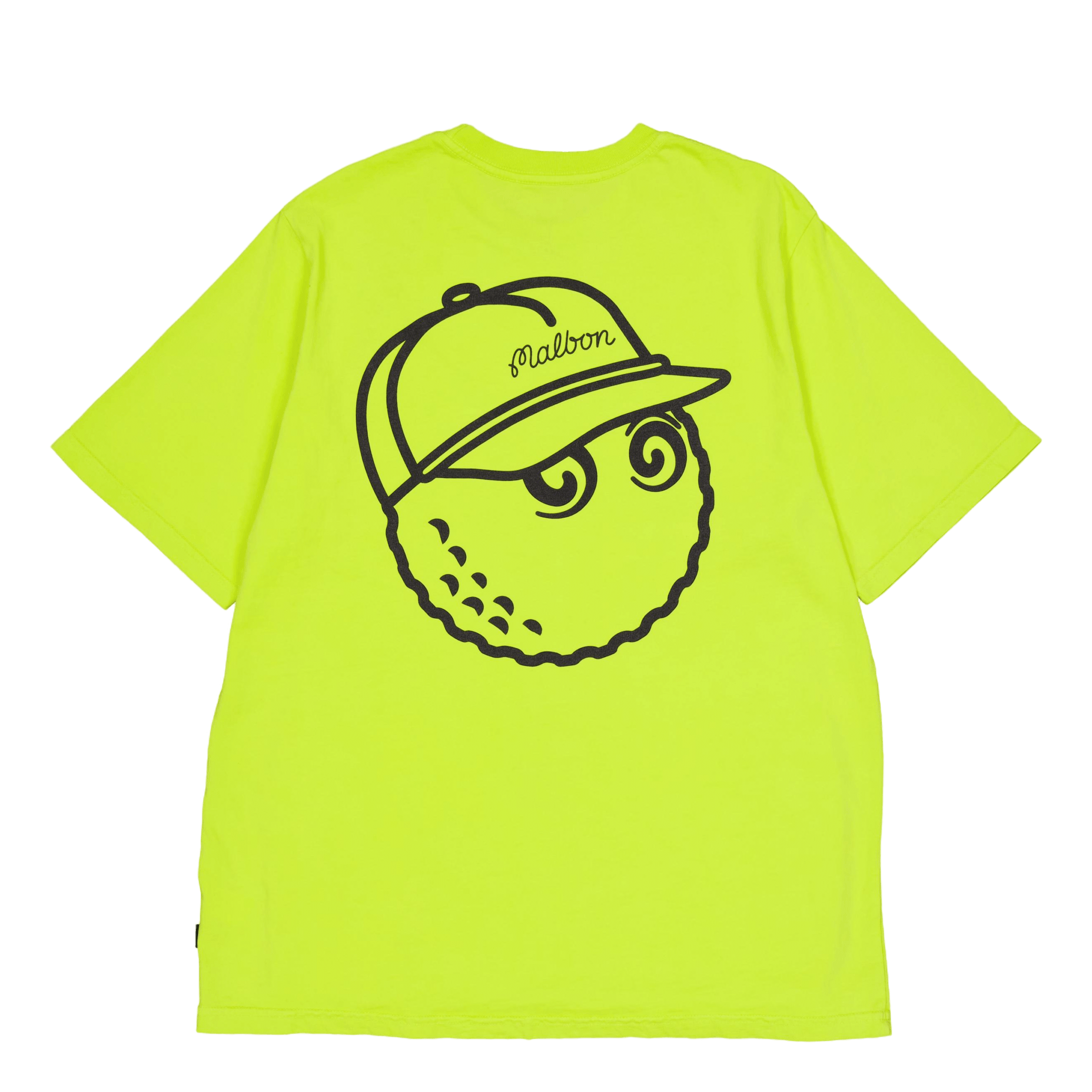 Malbon Golf Baldwin Buckets Knockout T-Shirt Safety Yellow