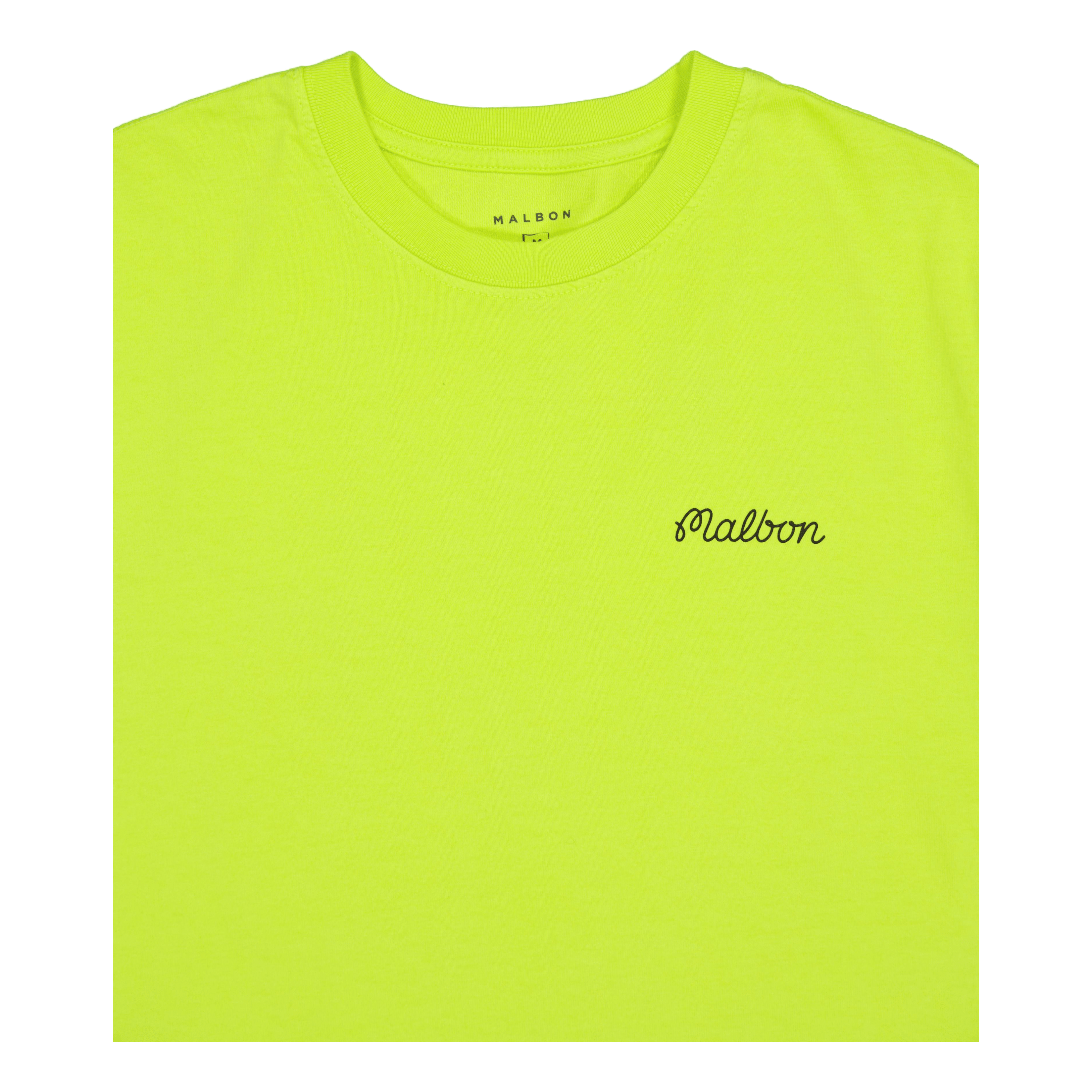 Malbon Golf Baldwin Buckets Knockout T-Shirt Safety Yellow
