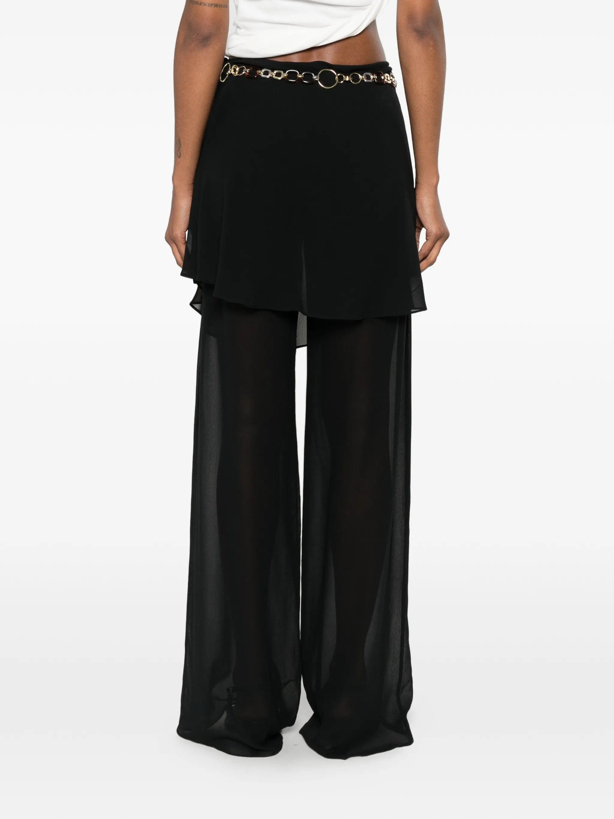 Christopher Esber Mirador sarong belted palazzo pants