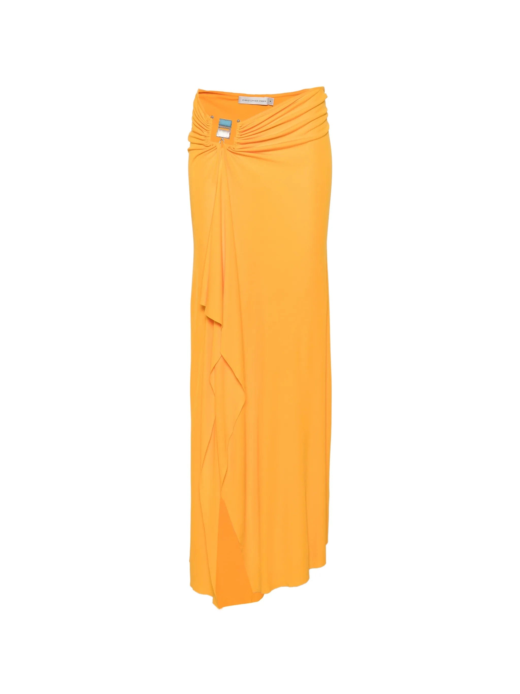 Christopher Esber Bezel Quartz maxi skirt