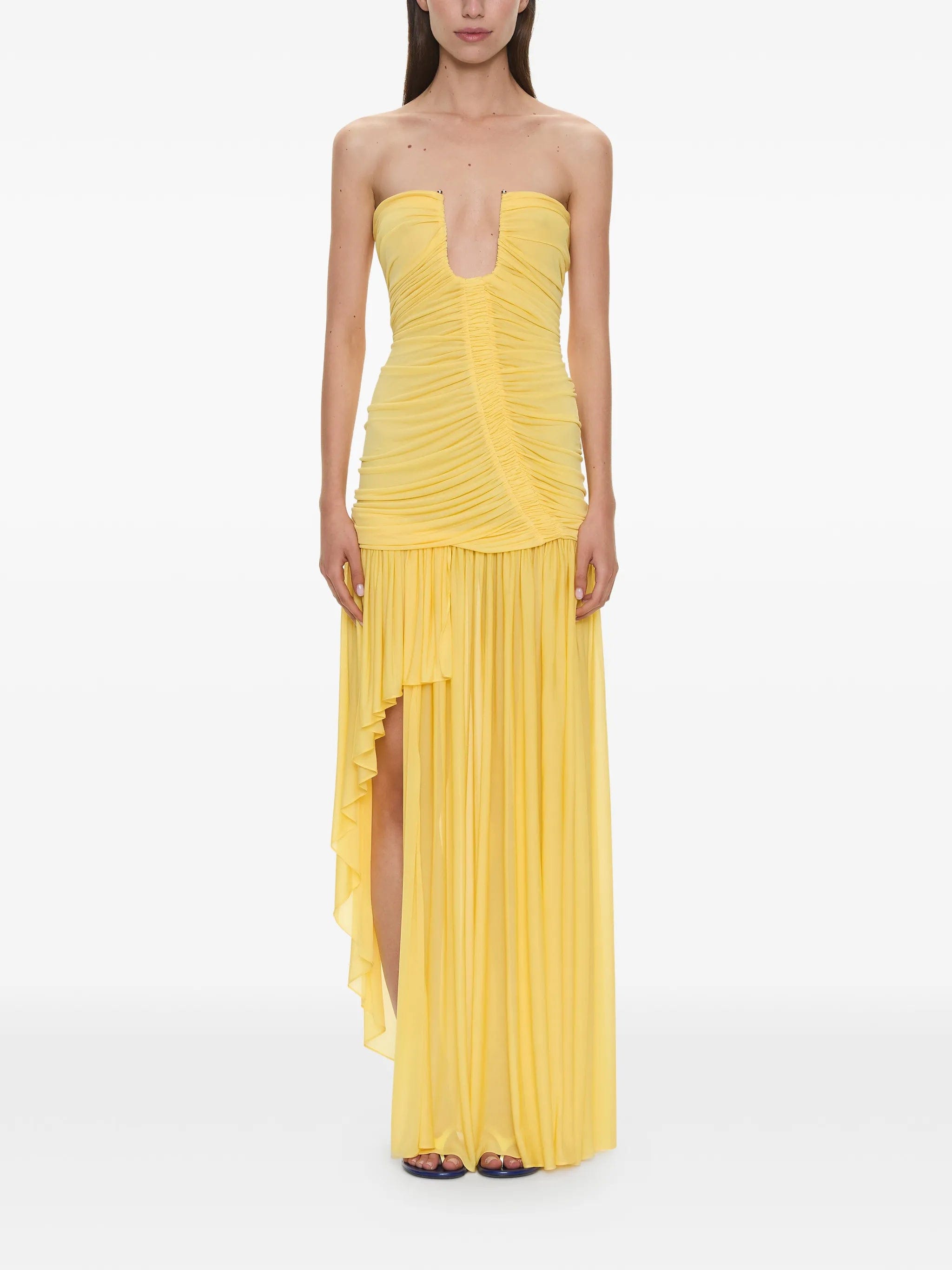 Christopher Esber Orion ruched - bodice maxi dress