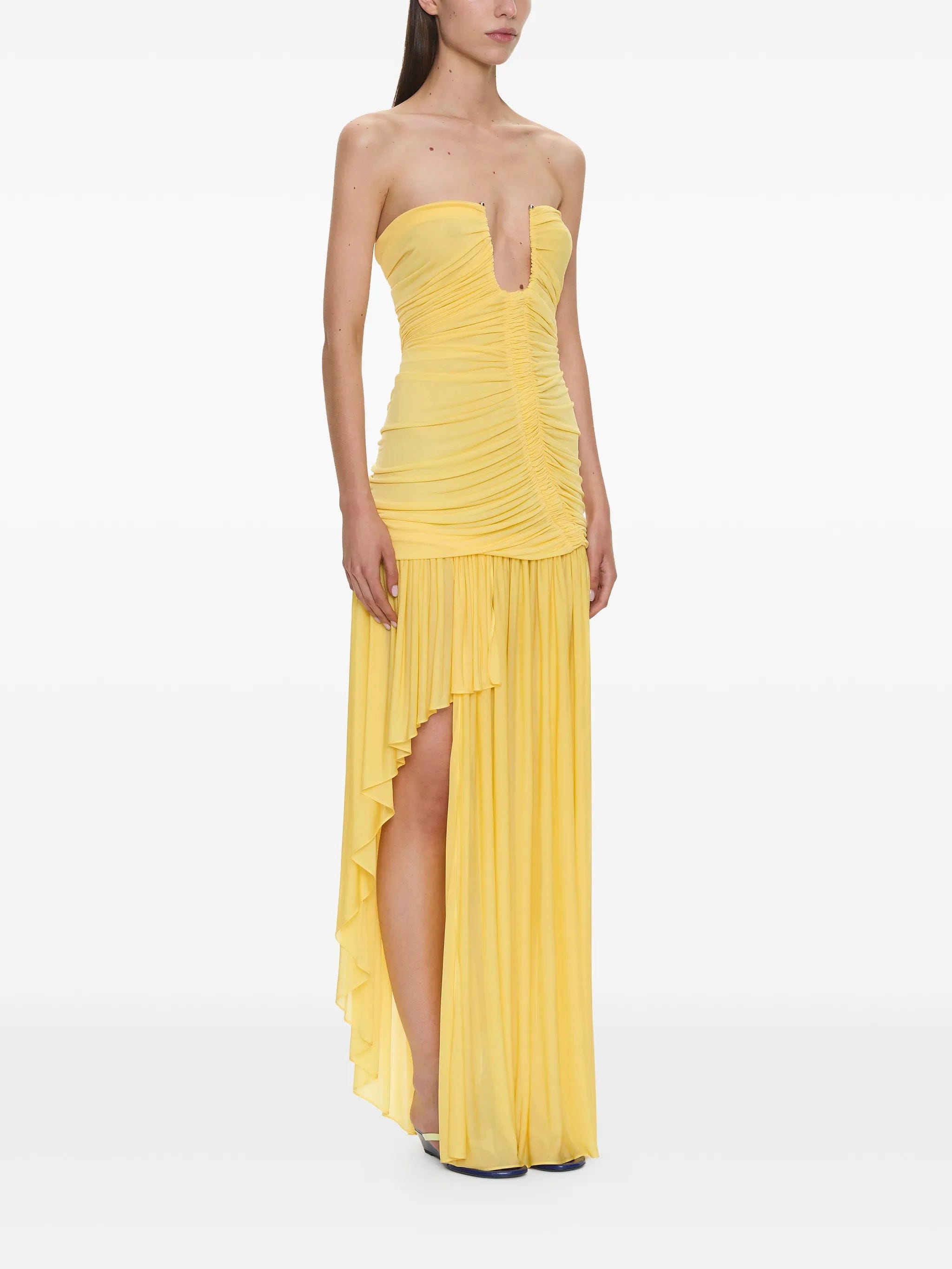 Christopher Esber Orion ruched - bodice maxi dress