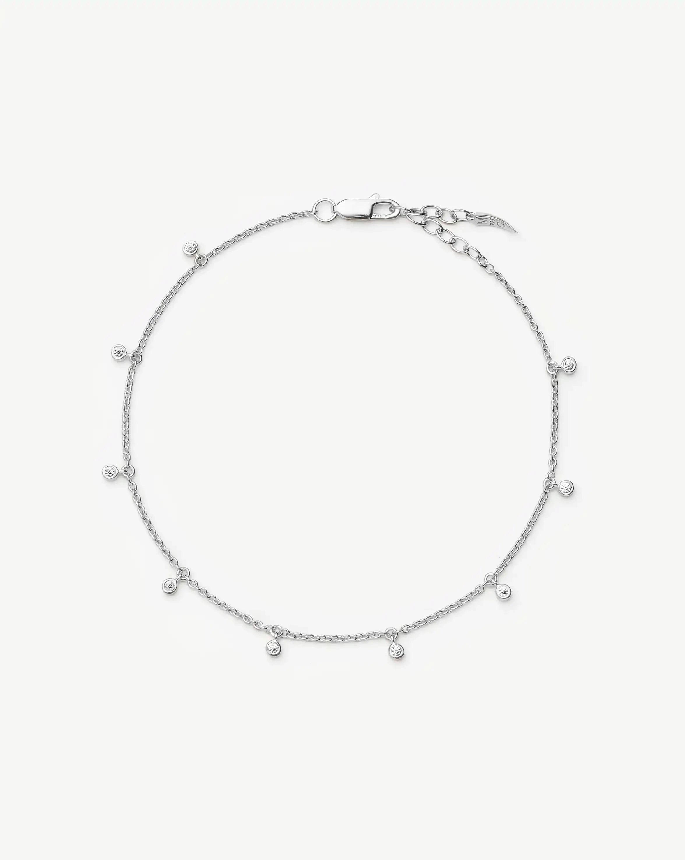Missoma Interstellar Drop Bracelet | Silver Plated