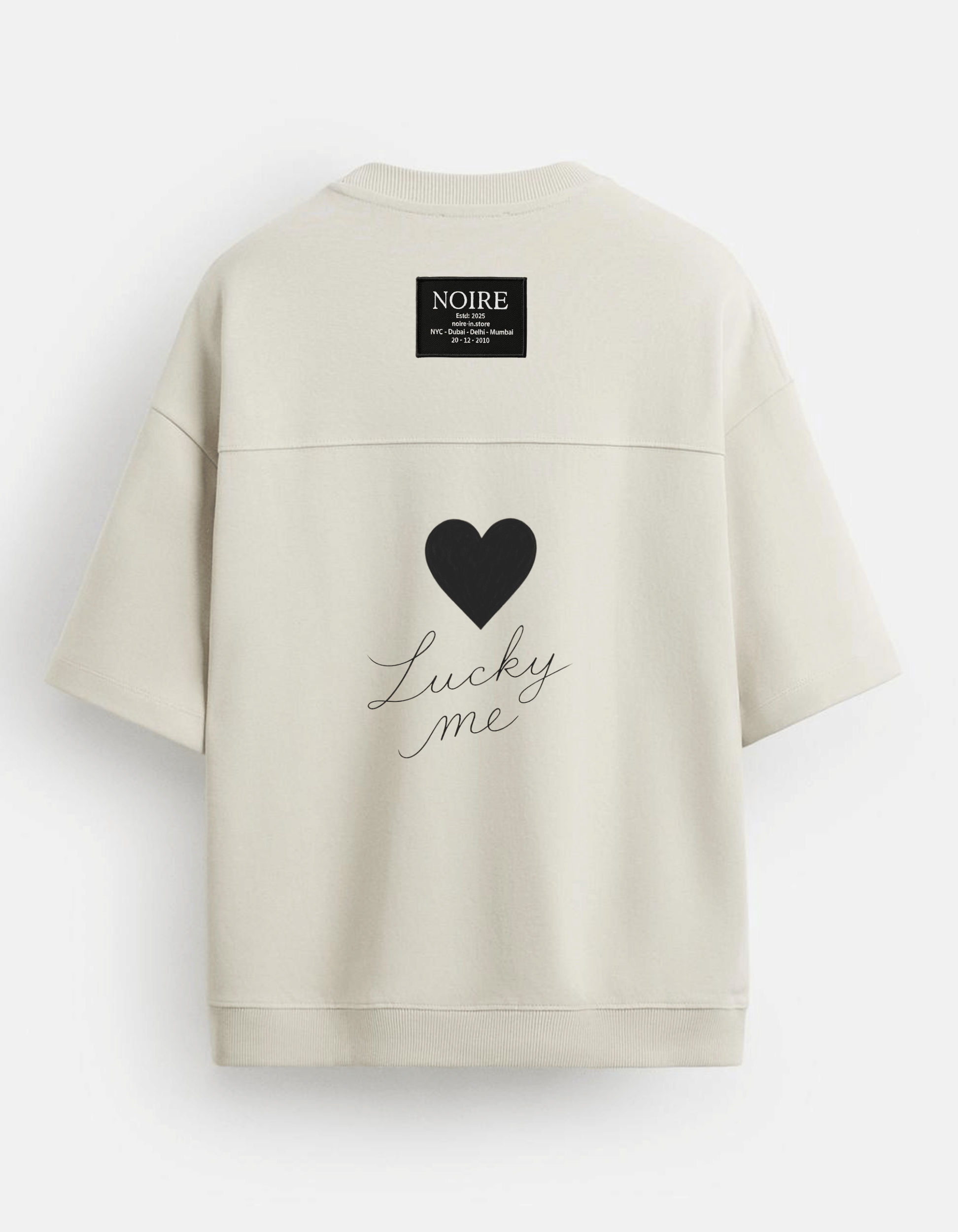 Noire Lucky Deal Heavyweight T - Shirt