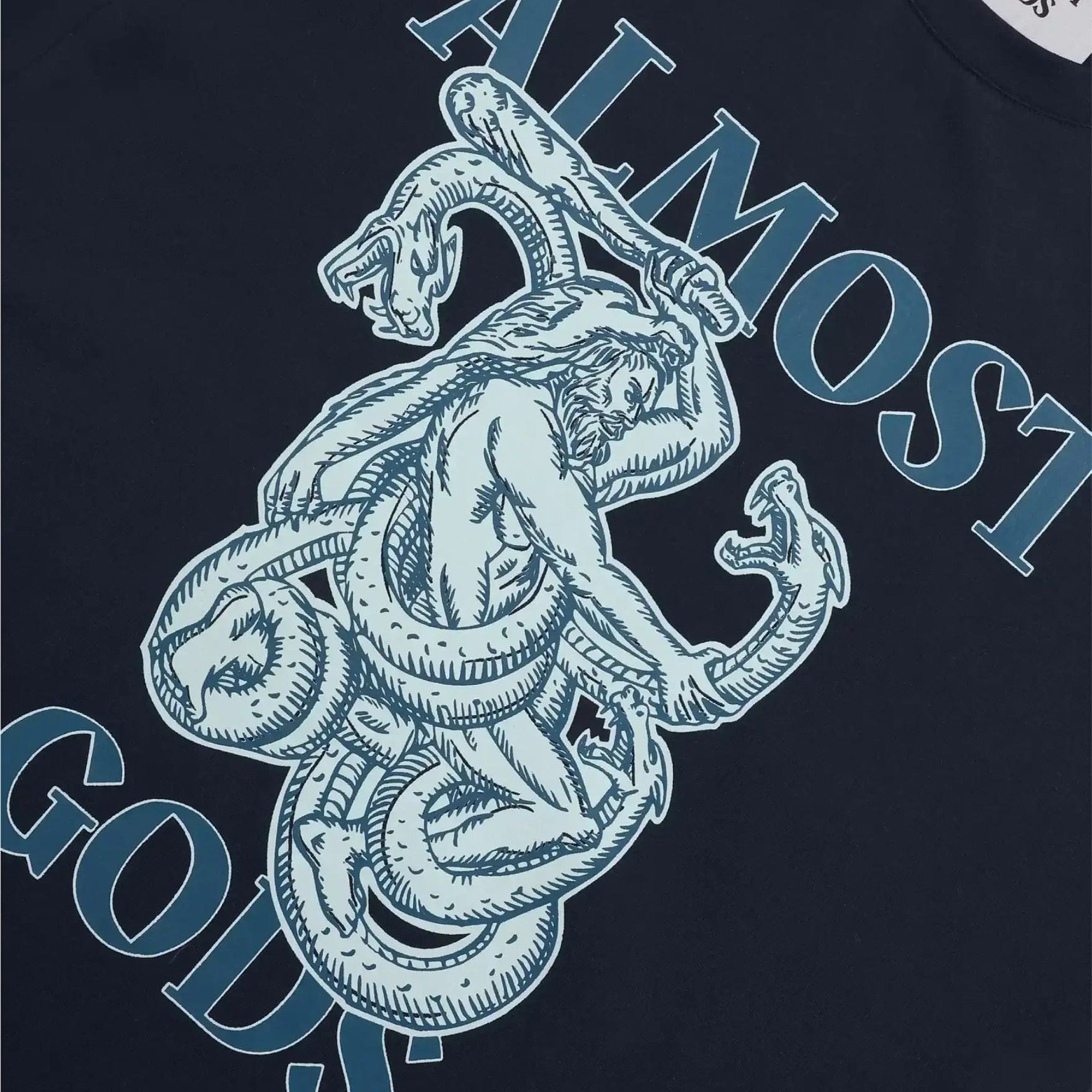 ALMOST GODS | HYDRA'S FURY RELAXED T-Shirt { BLUE