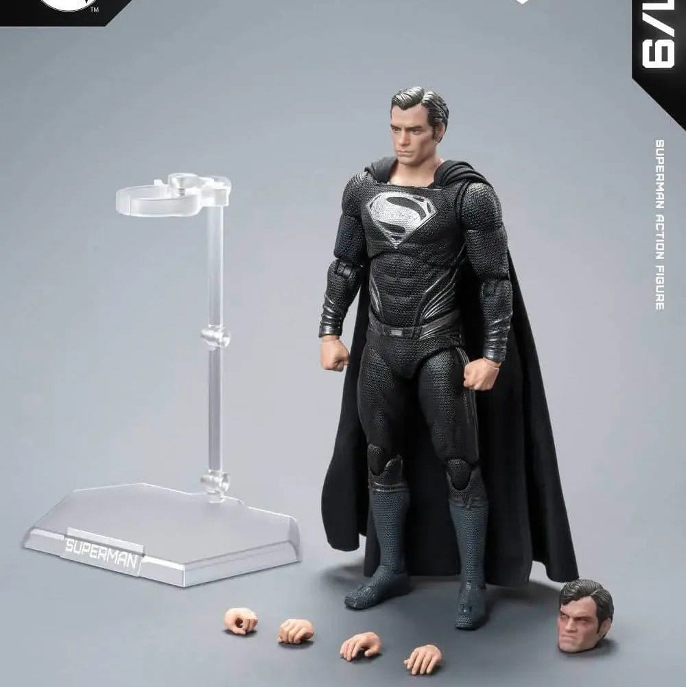 Fondjoy Zack Snyder’s Justice League Superman Black Suit 2.0 Action Figure 1/9th Scale