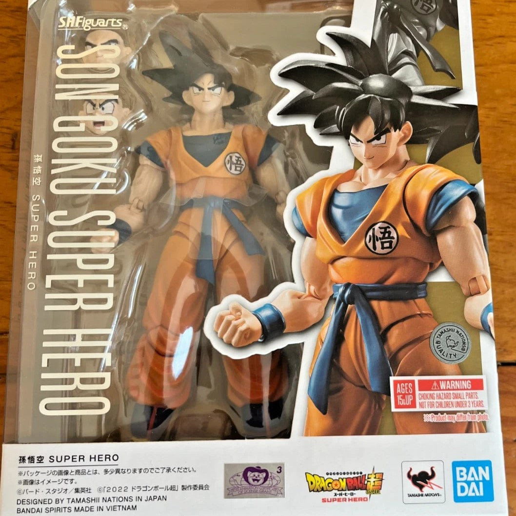 SHF Son Goku Super Hero S.H.Figuarts Action Figure - Dragon Ball Super