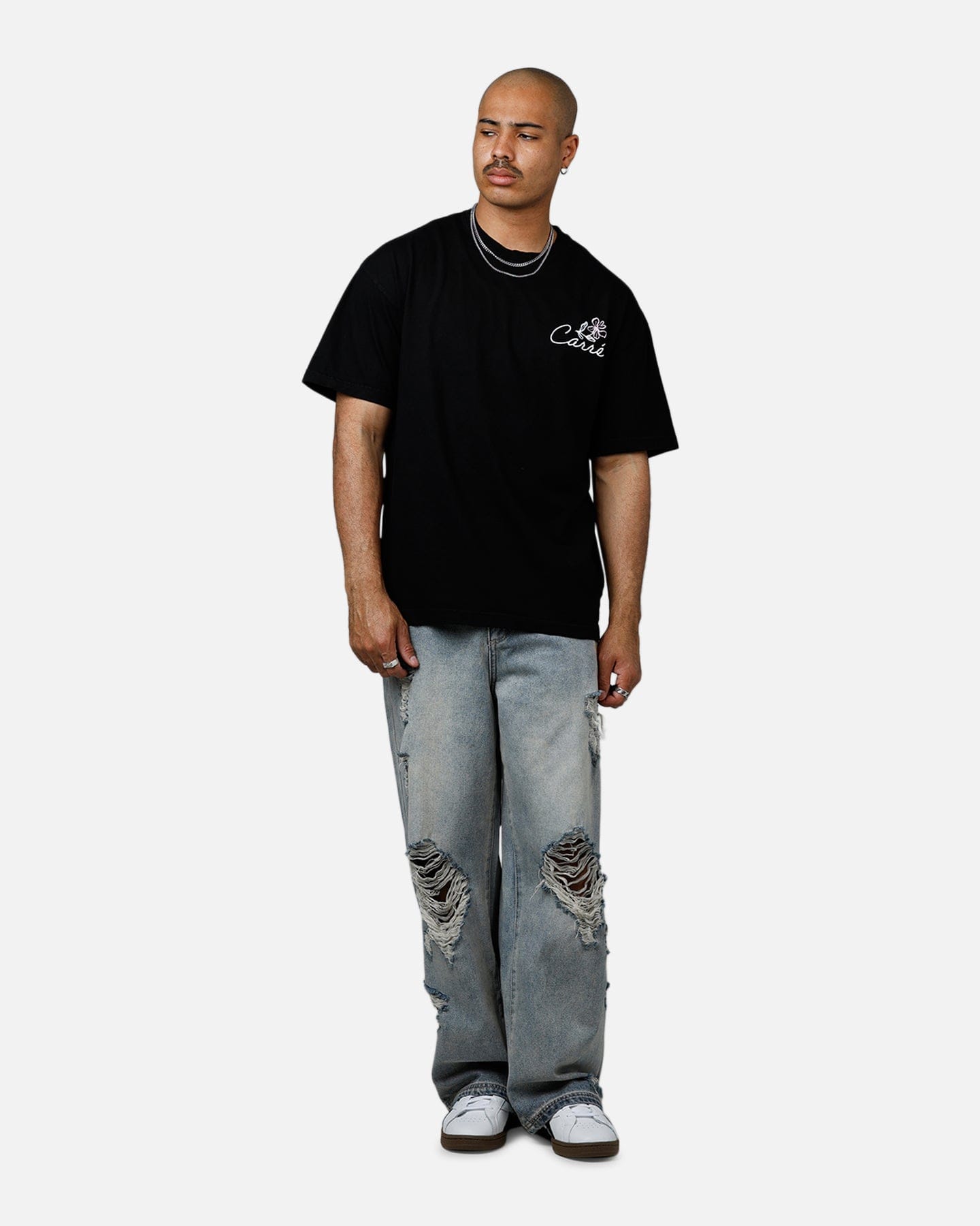 Carre Hand Picked T - Shirt Black