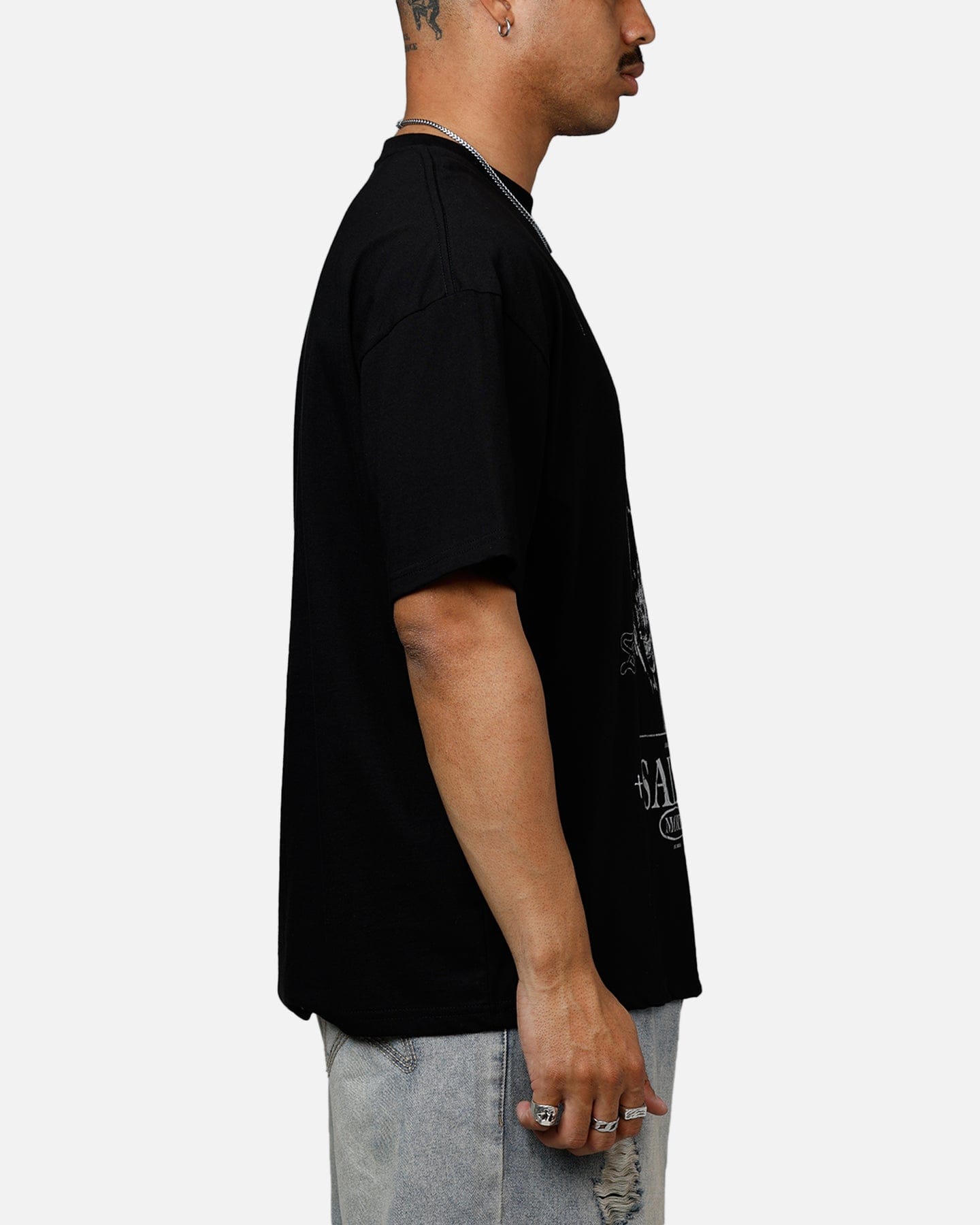 Saint Morta Lost Souls Heavyweight T - Shirt Black