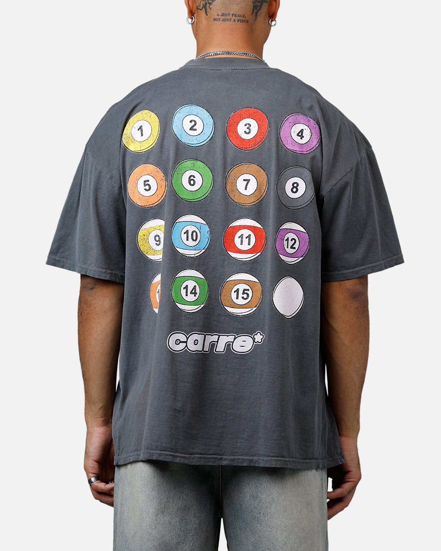 Carre Break T - Shirt Washed Charcoal
