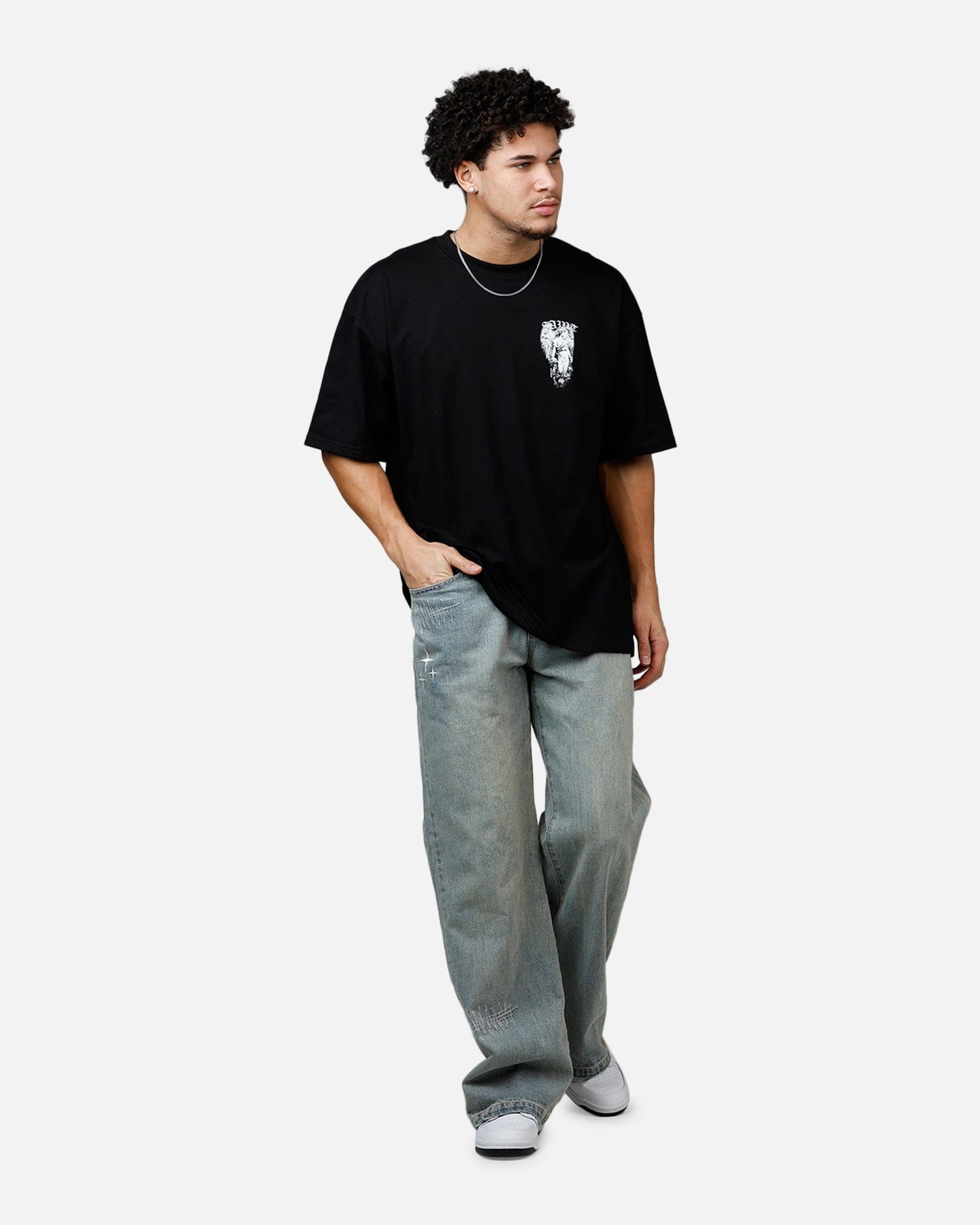 Saint Morta The Fallen T - Shirt Black