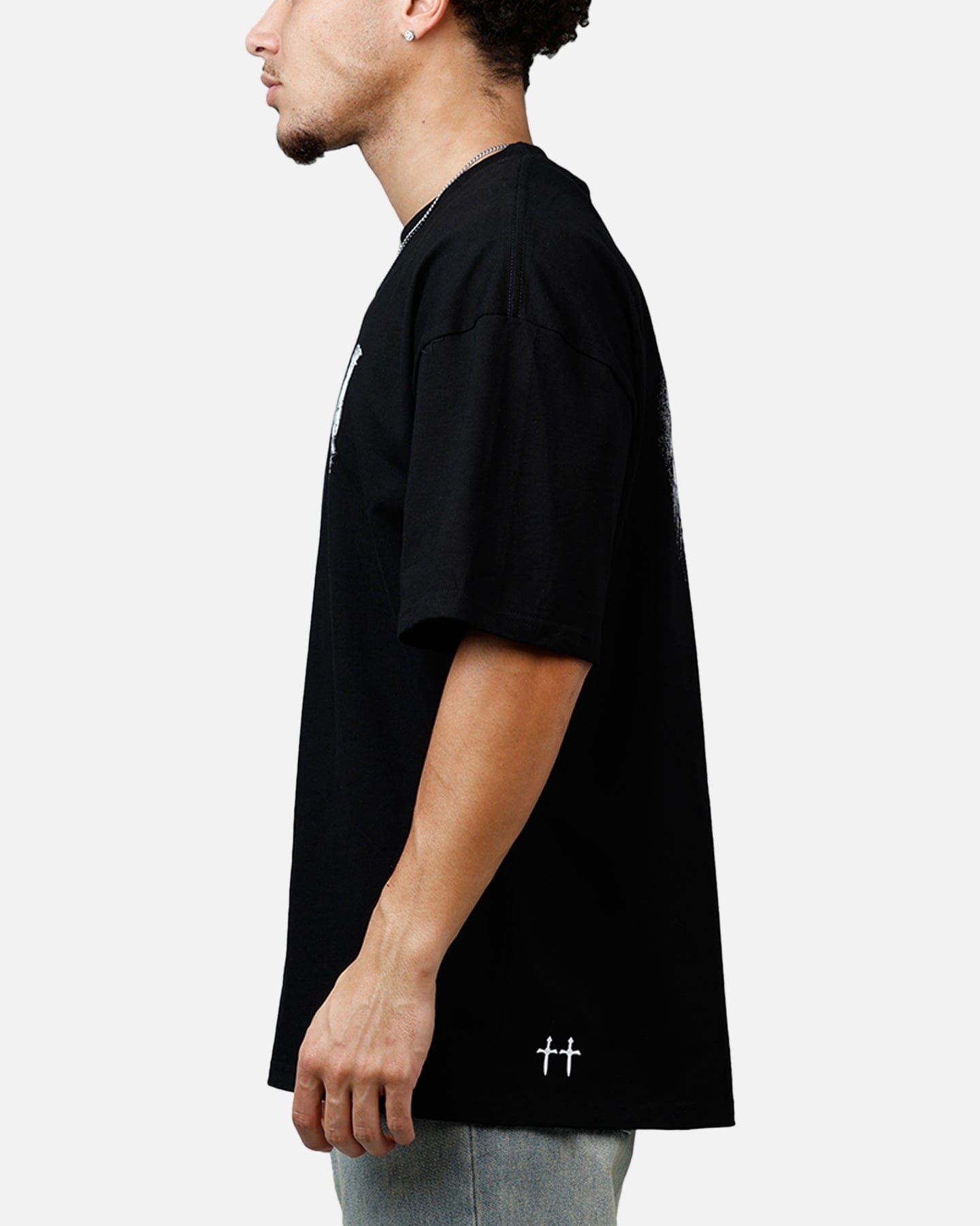Saint Morta The Fallen T - Shirt Black