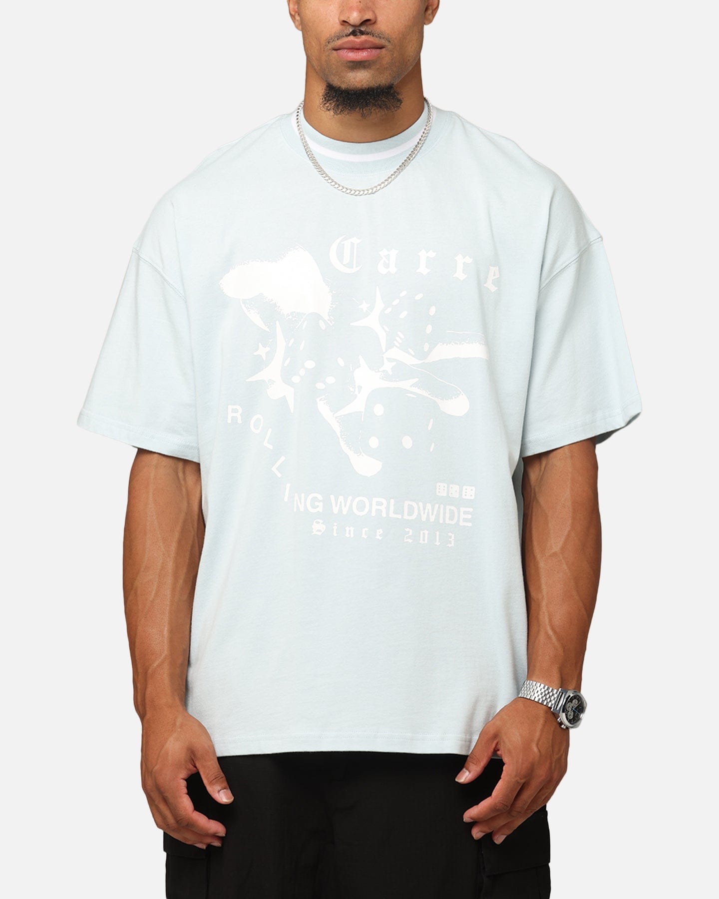 Carre Dice Club T - Shirt Light Blue