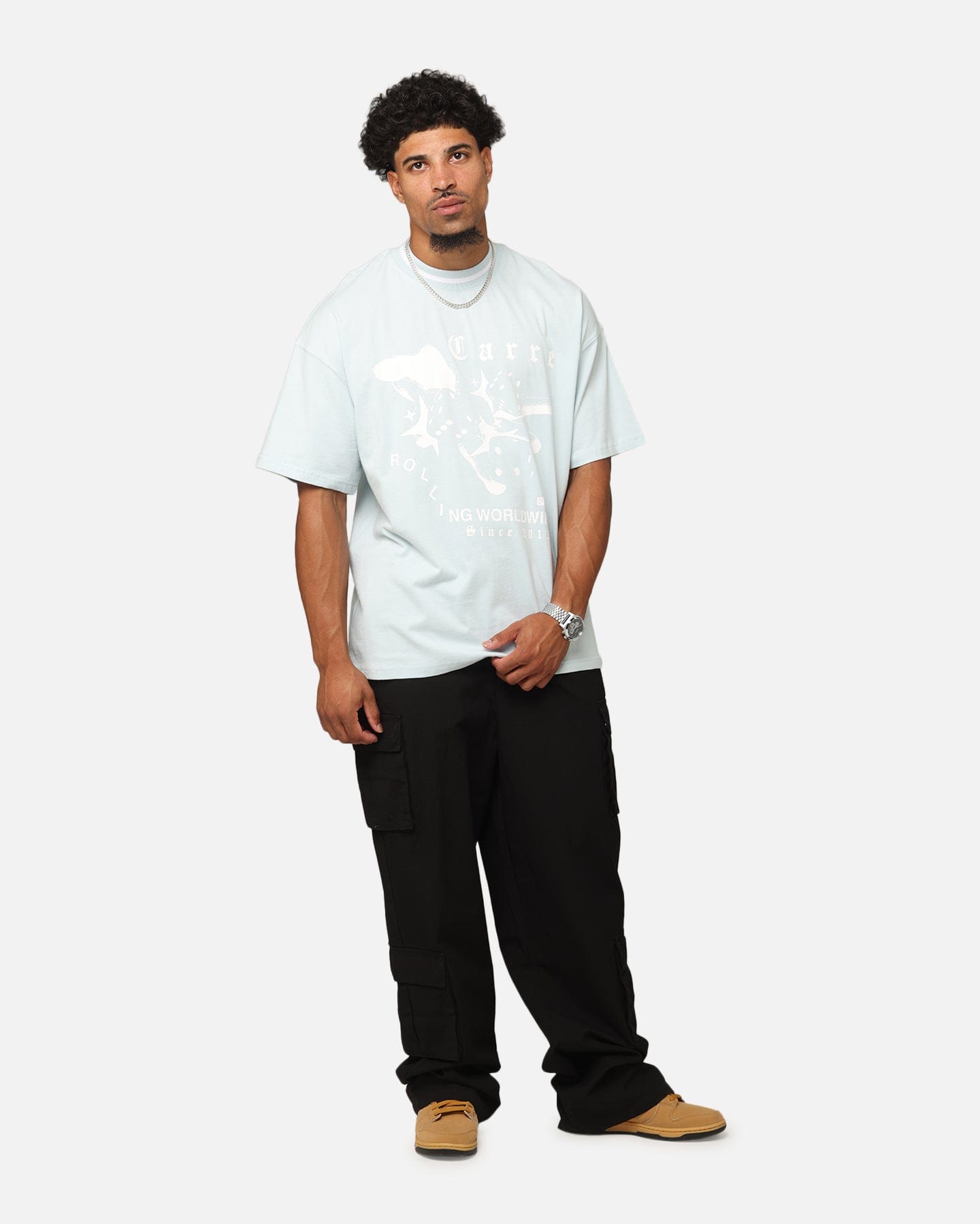Carre Dice Club T - Shirt Light Blue