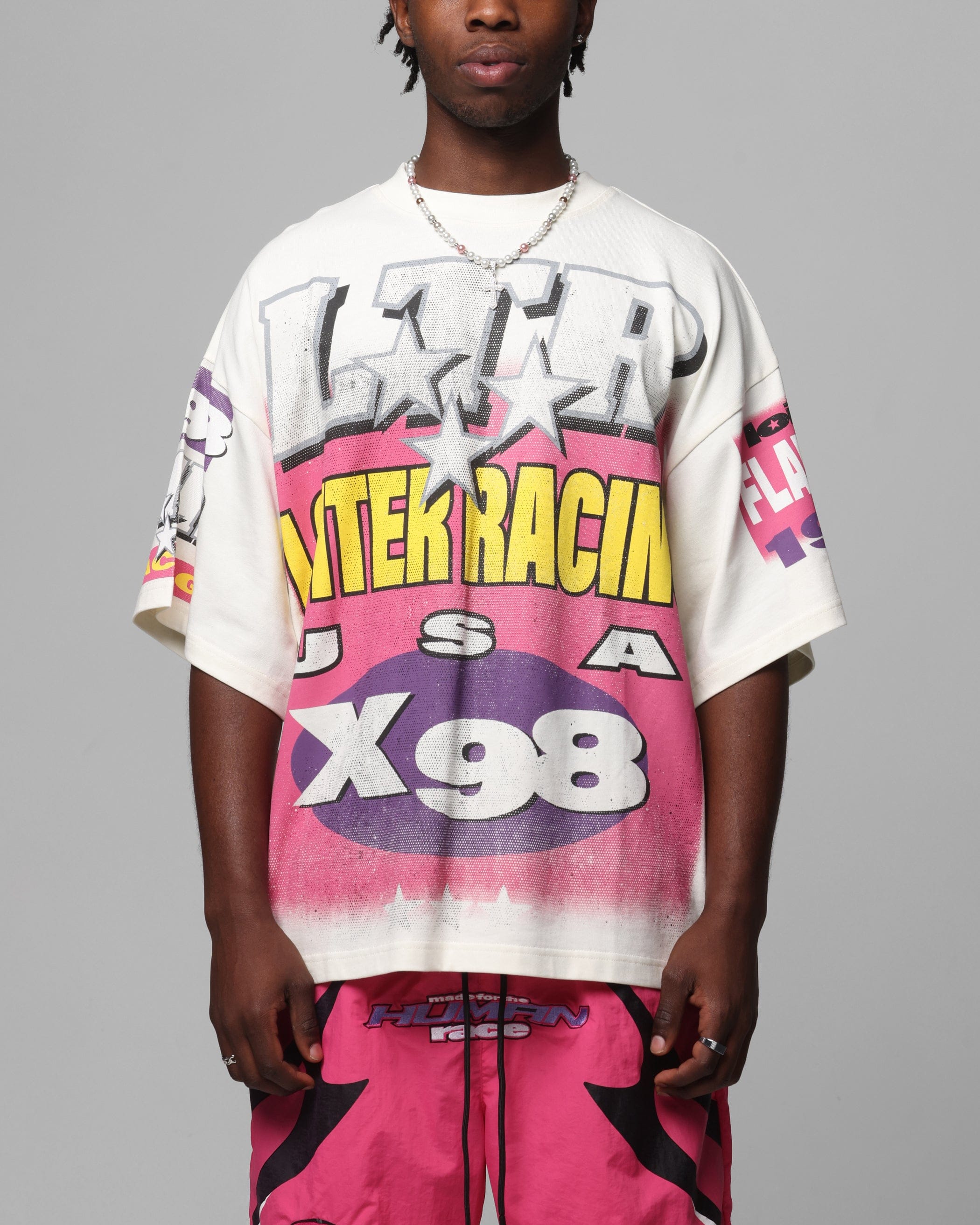 Loiter Racer Box T - Shirt Off White