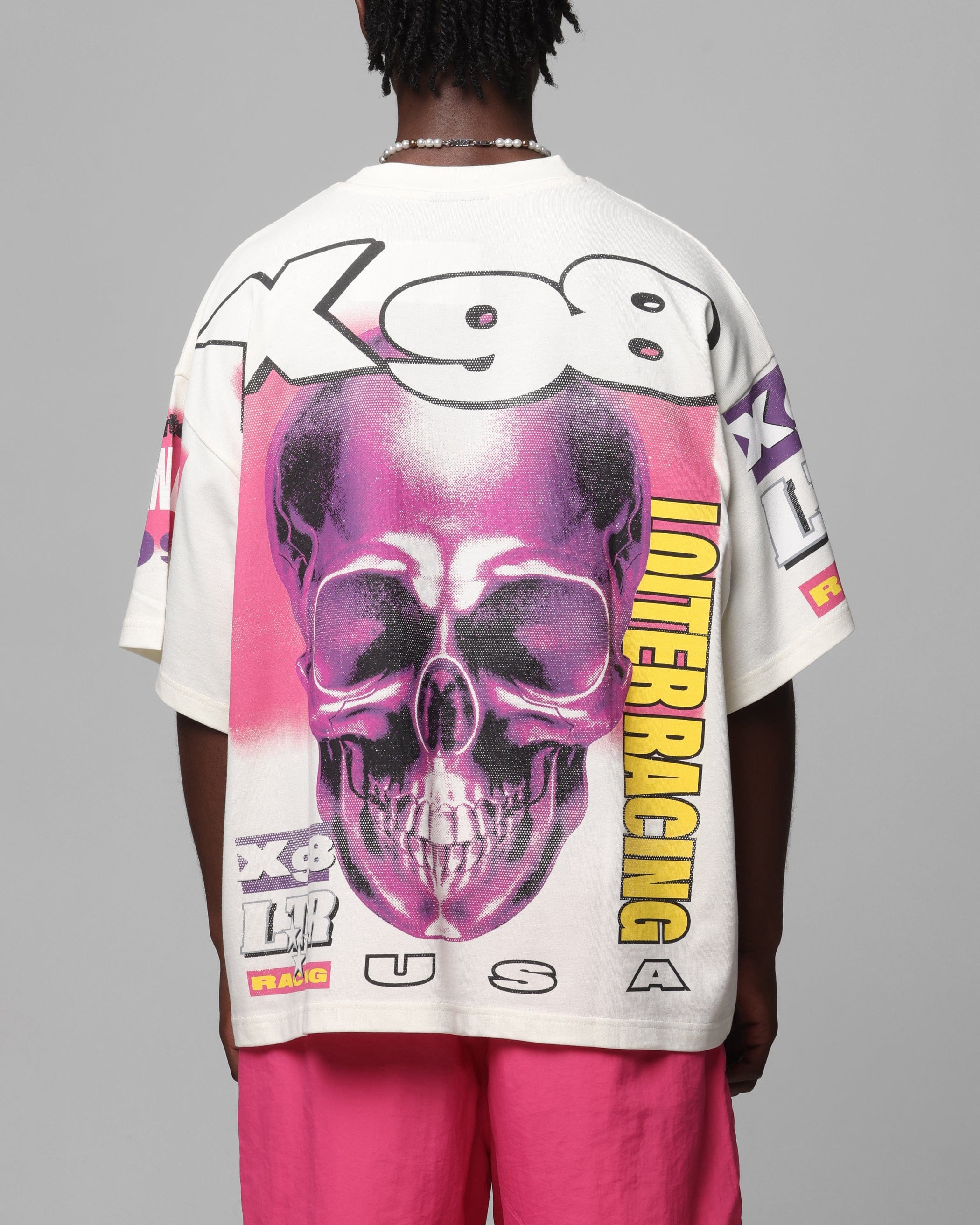 Loiter Racer Box T - Shirt Off White