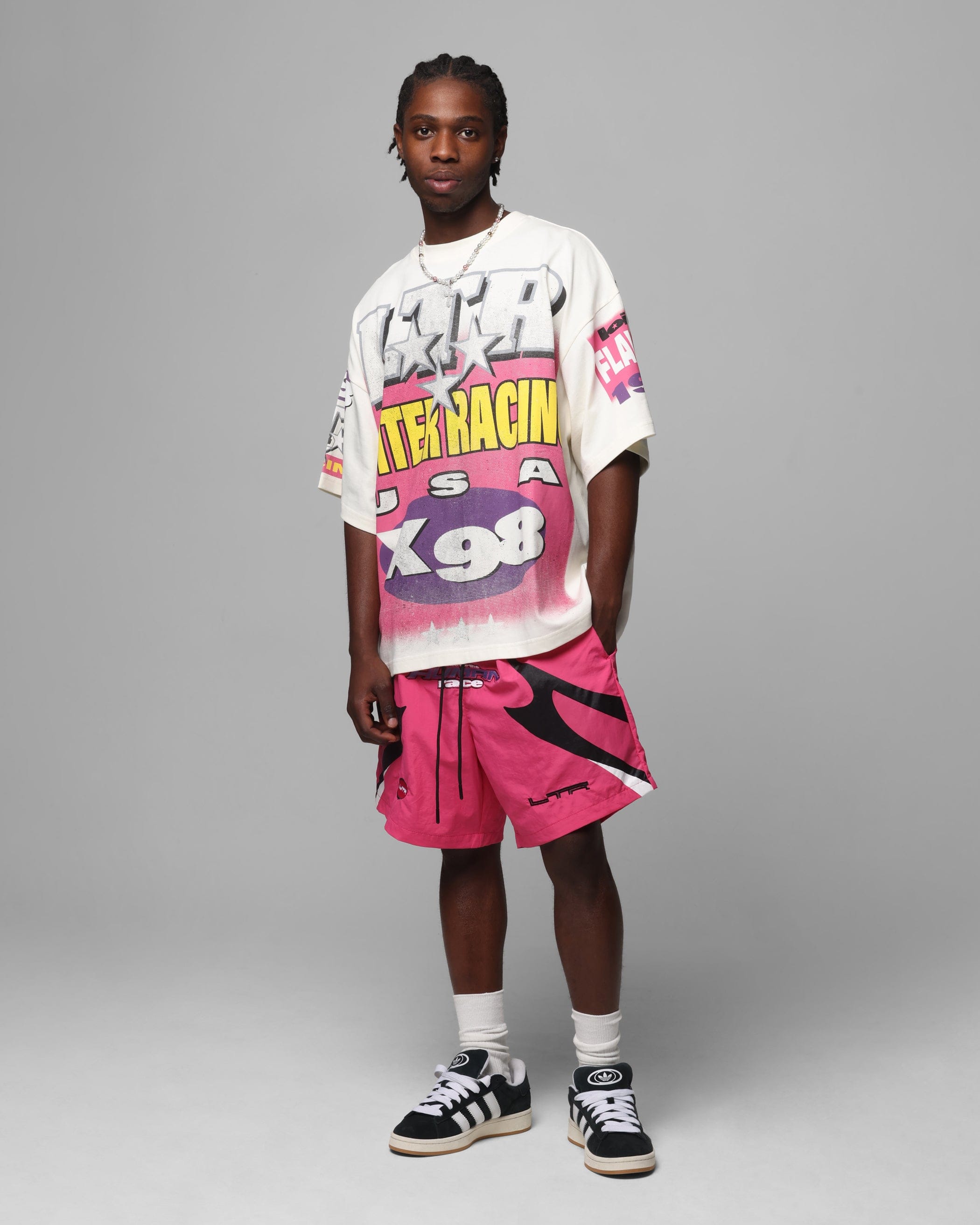 Loiter Racer Box T - Shirt Off White