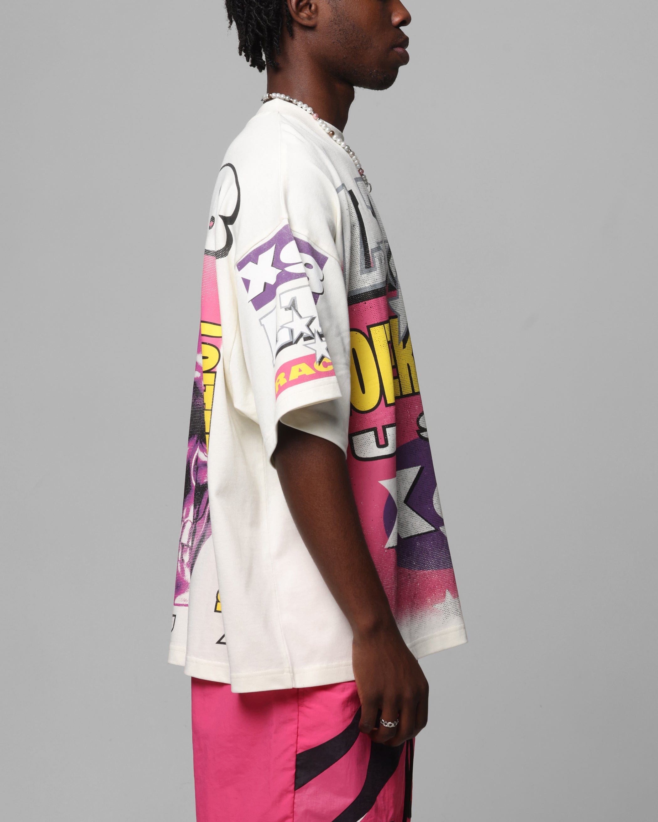 Loiter Racer Box T - Shirt Off White