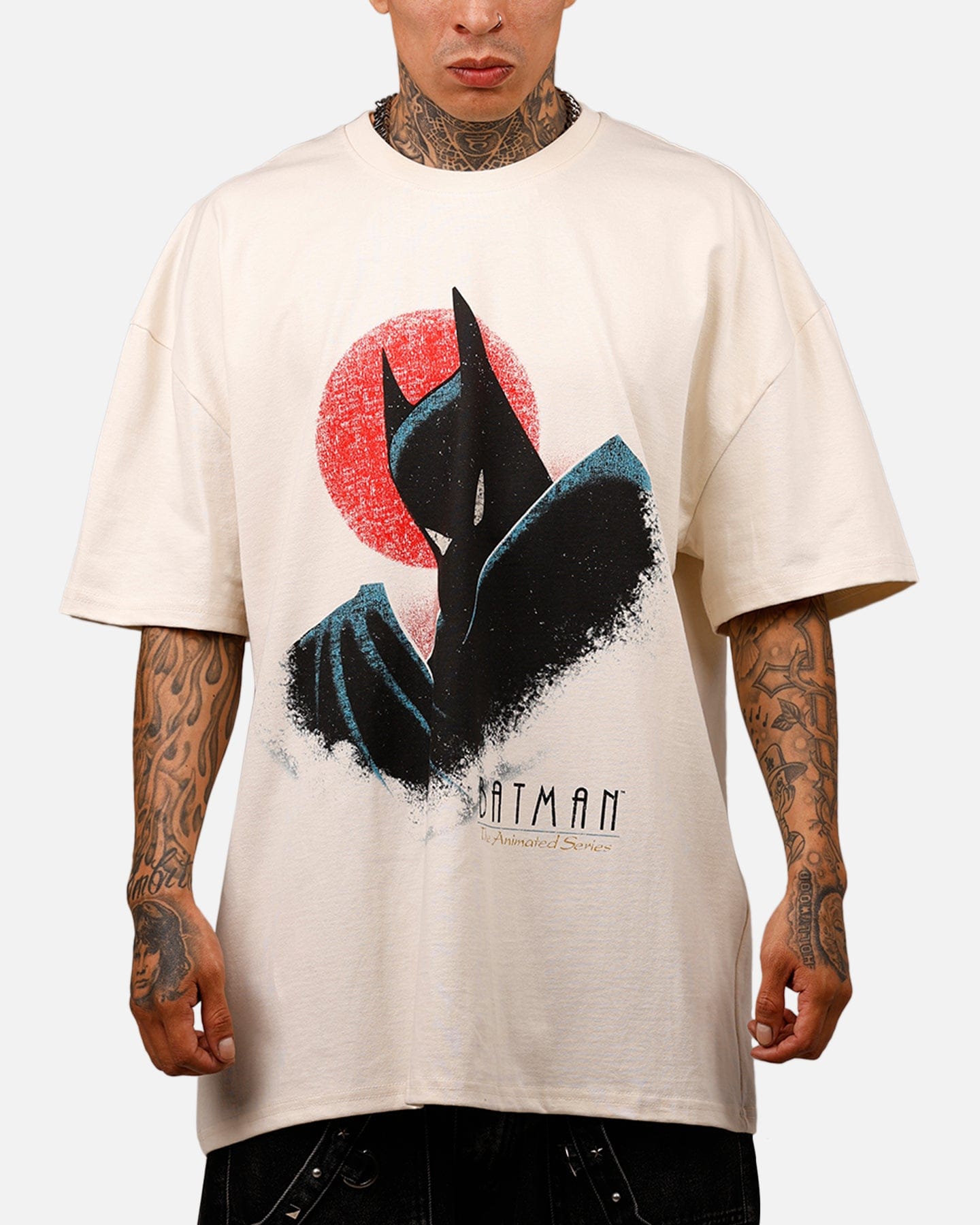 73studio x DC 97' Batman Heavyweight T - Shirt Off White