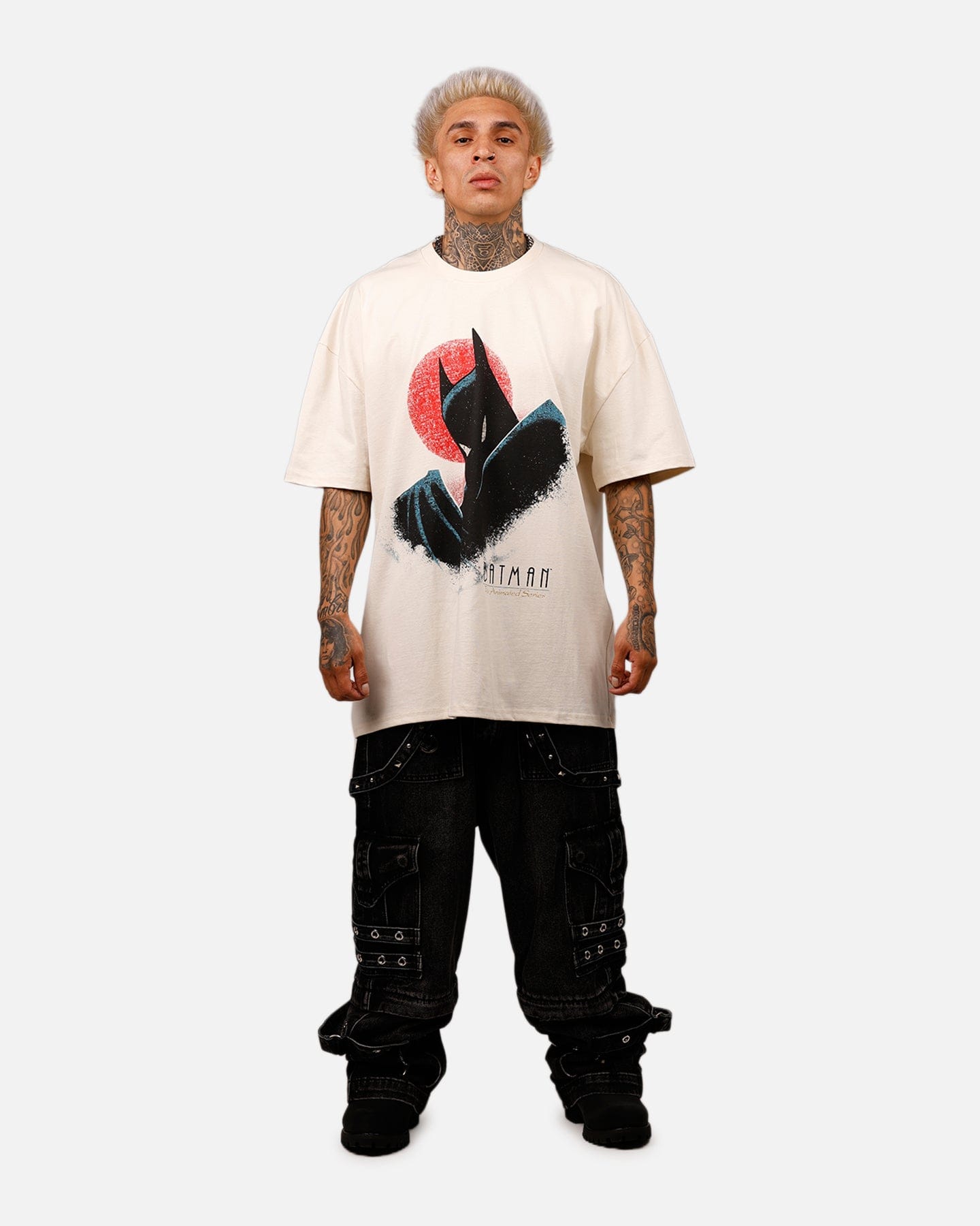 73studio x DC 97' Batman Heavyweight T - Shirt Off White