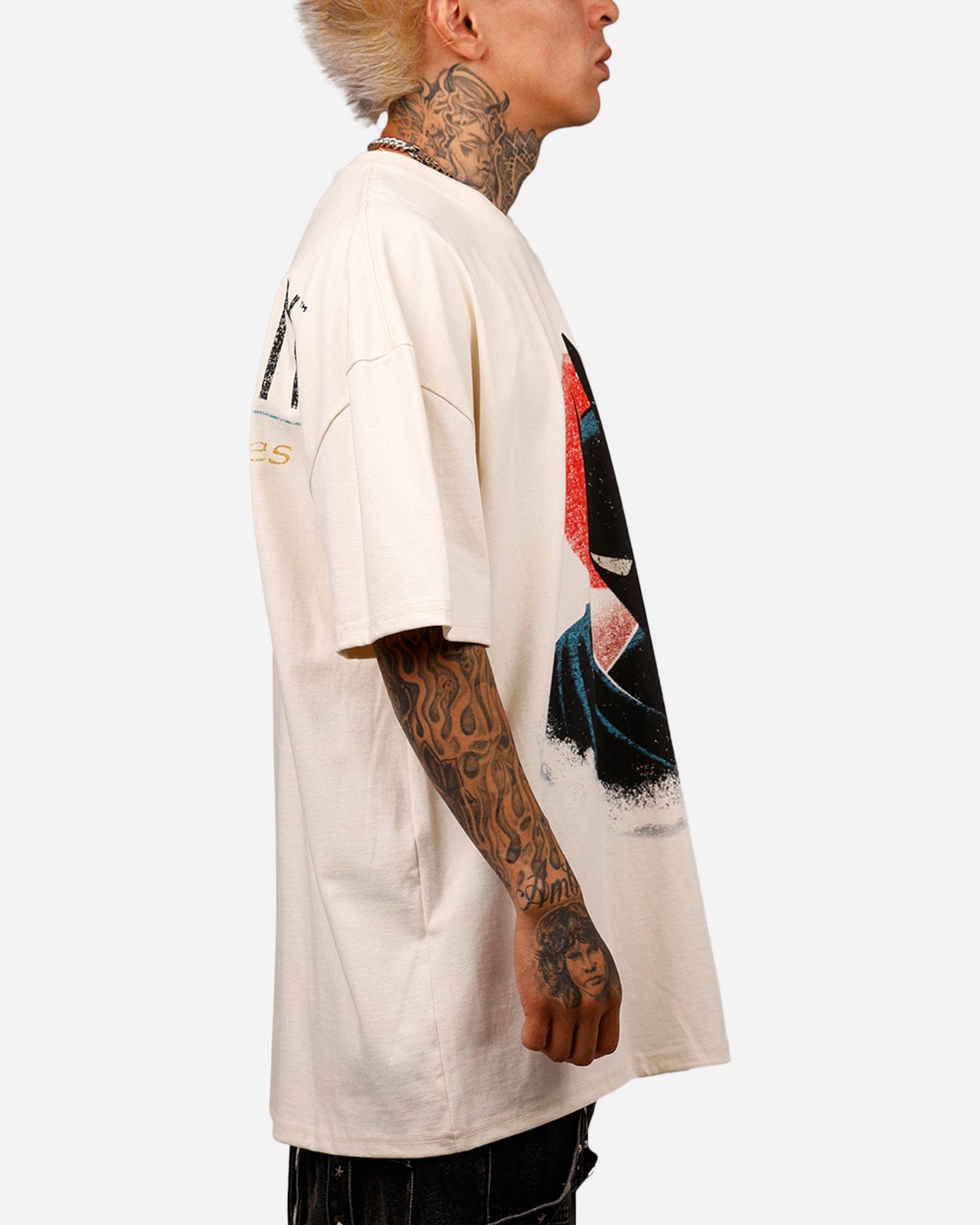 73studio x DC 97' Batman Heavyweight T - Shirt Off White