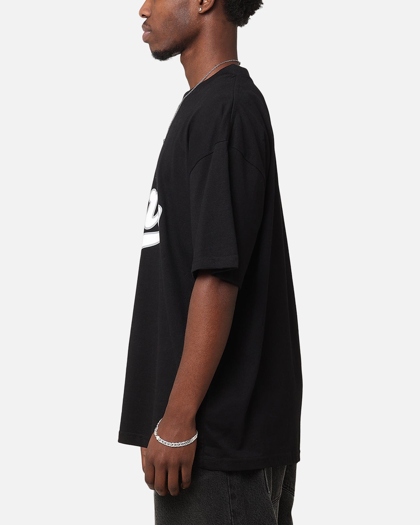 Carre Team Script T - Shirt Black