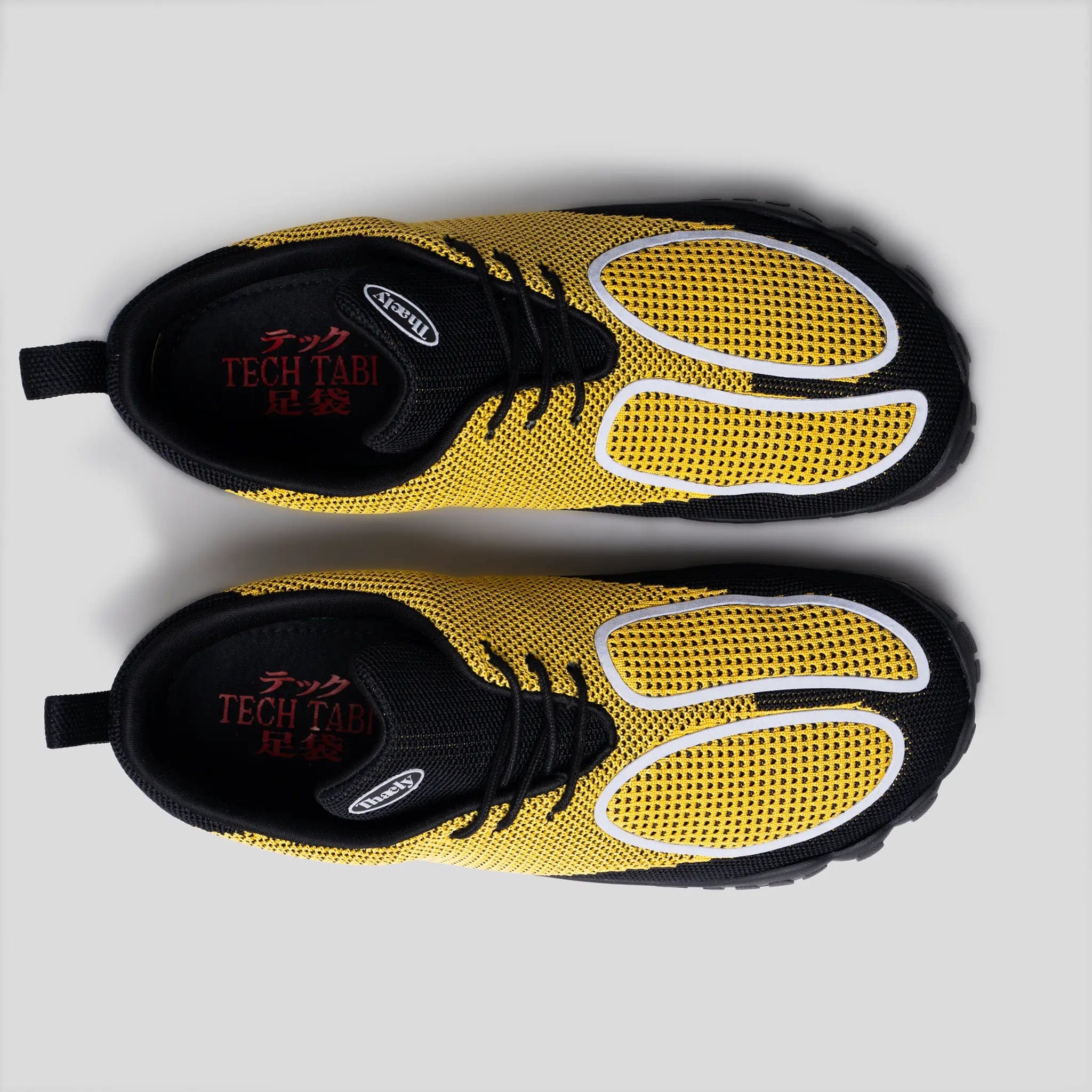 Thaely Tech Tabi Sulfur Yellow | Barefoot Runner