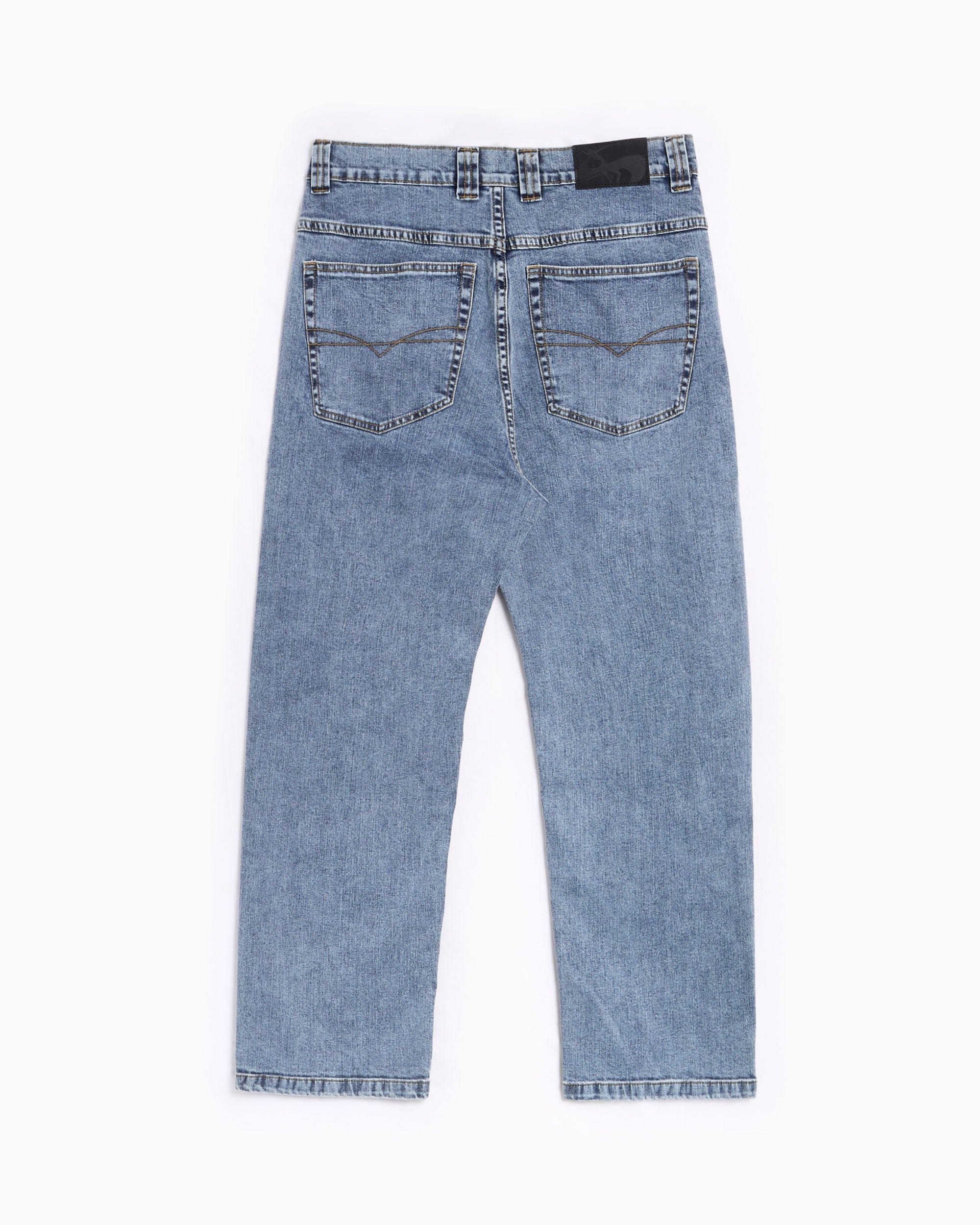 Yardsale Pantalones vaqueros Straight Yardsale Ivory Slub para hombre