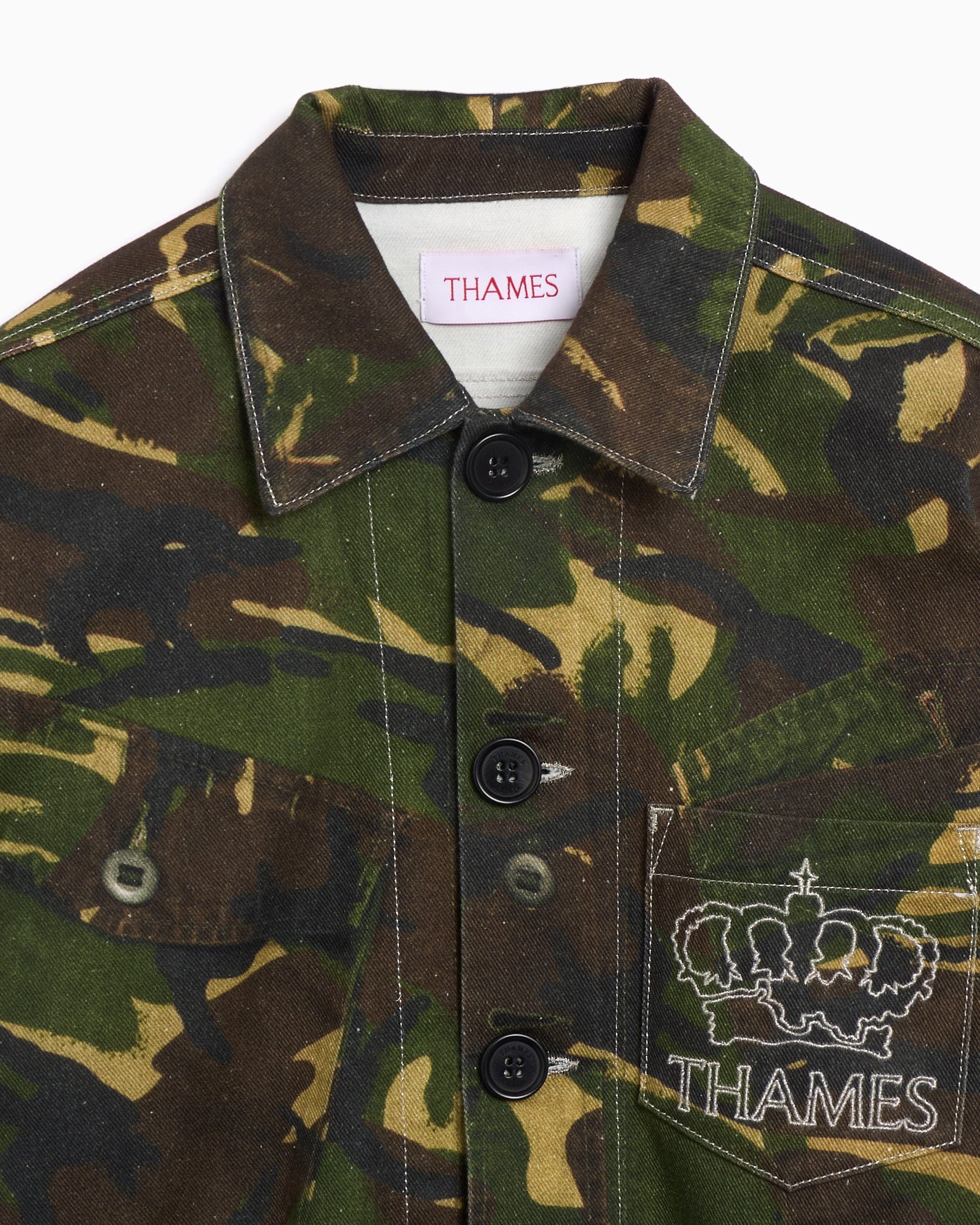 Thames MMXX. Camisa THAMES MMXX. THAMES MMXX. Impressionist Men's Shirt para hombre