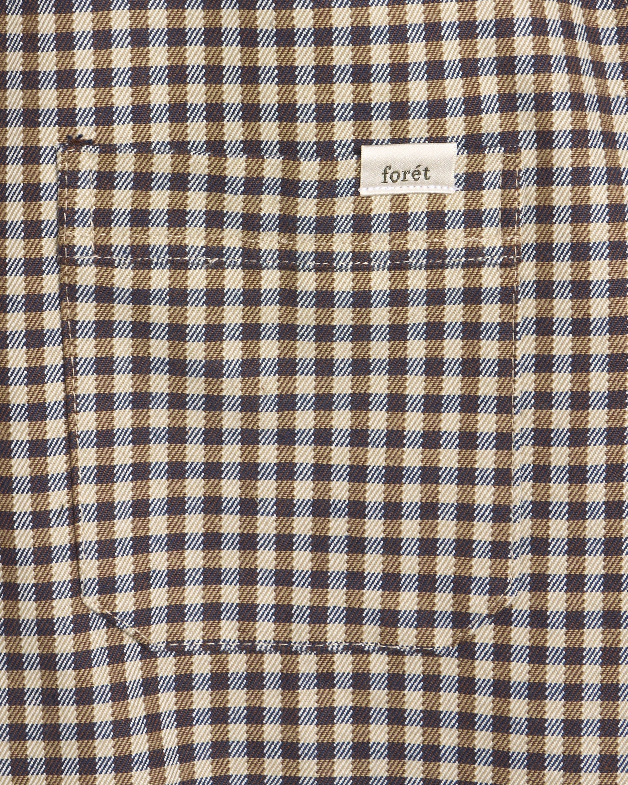 Forét Camisa Relaxed forét Cabin Zip Long Sleeve Shirt para hombre