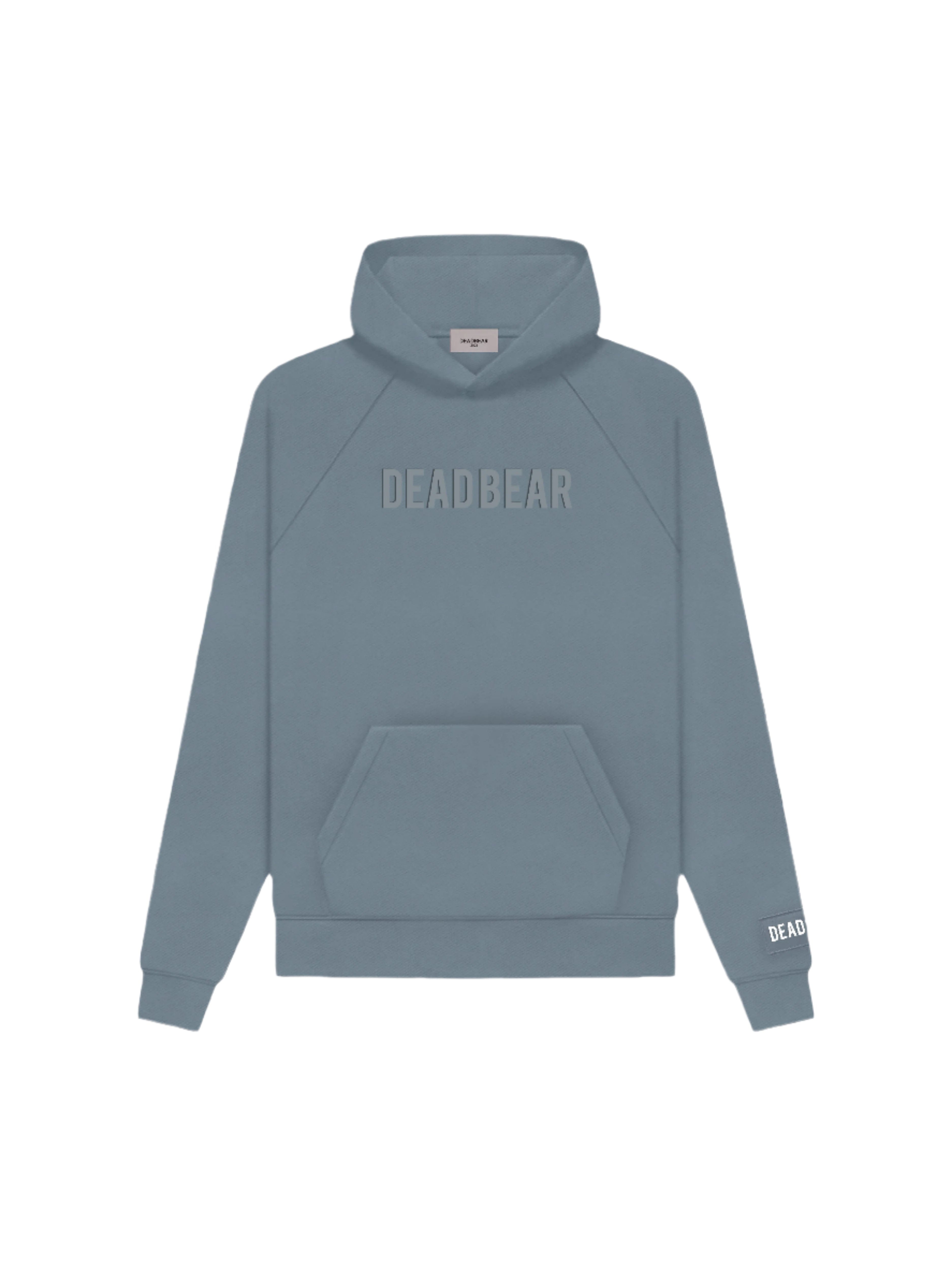 Deadbear Basic Slate Blue Hoodie
