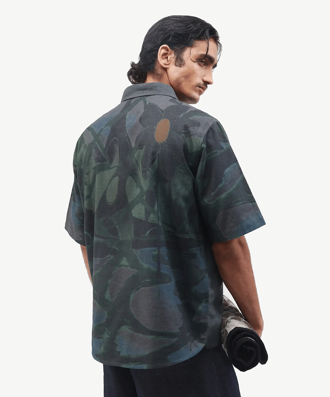 ALMOST GODS | FLOSS GARDEN RELAXED SHIRT { ASH