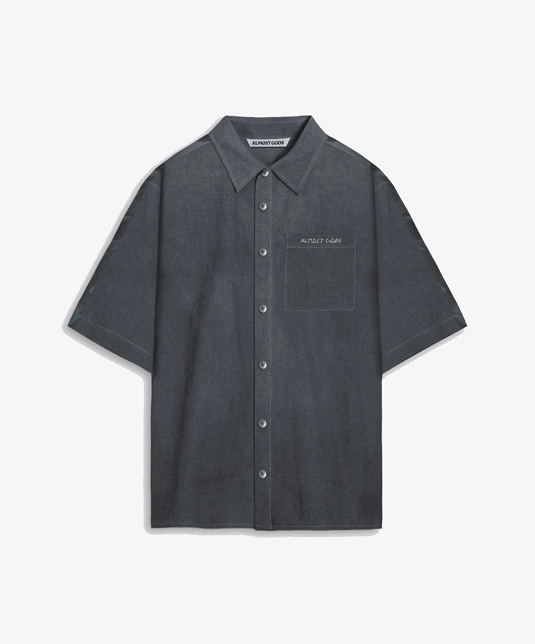 ALMOST GODS | FLOSS GARDEN RELAXED SHIRT { ASH