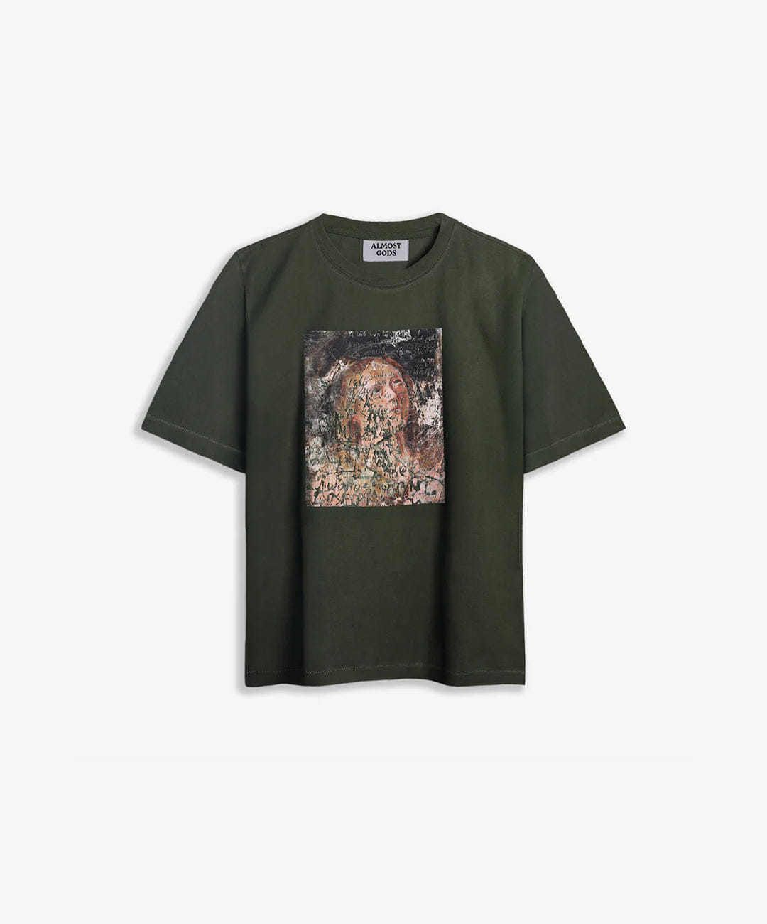 ALMOST GODS | VANDAL RELAXED T-Shirt { OLIVE