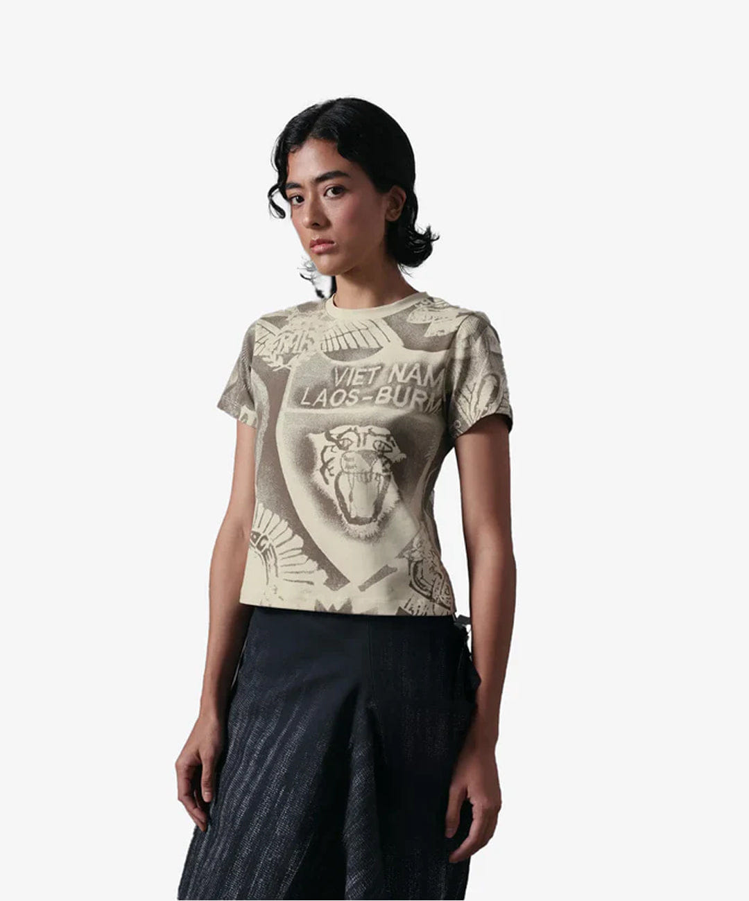 ALMOST GODS | AEGIS RELAXED T-Shirt { GREEN HAZE