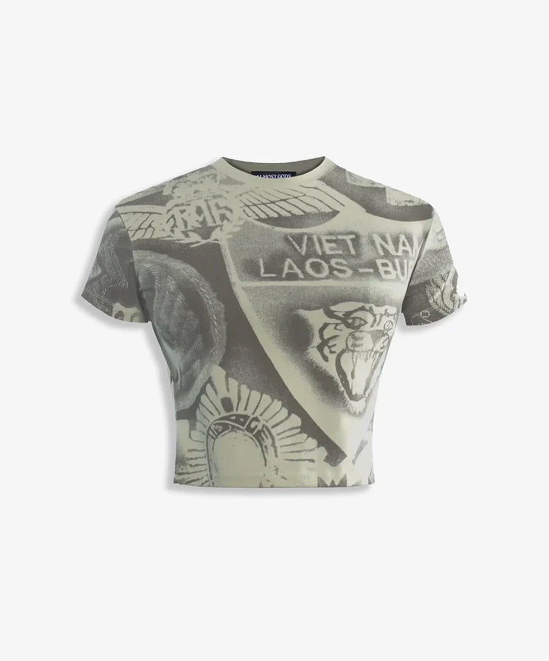 ALMOST GODS | AEGIS RELAXED T-Shirt { GREEN HAZE