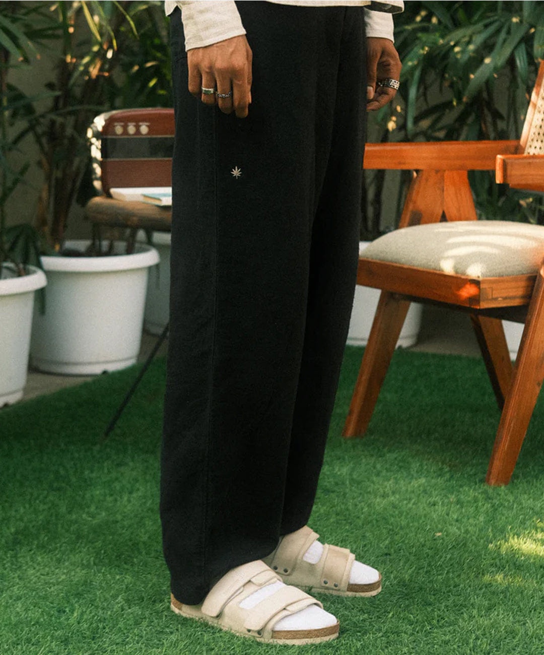 Superkicks | THE HEMP COLLECTION PANT { BLACK