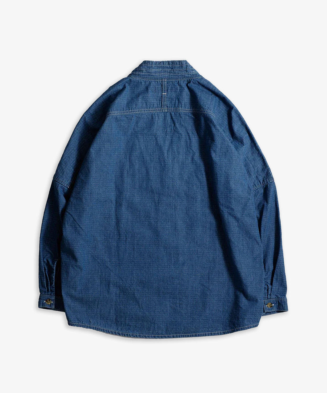 FDMTL | DENIM HAORI SHIRT 2YR WASH { INDIGO