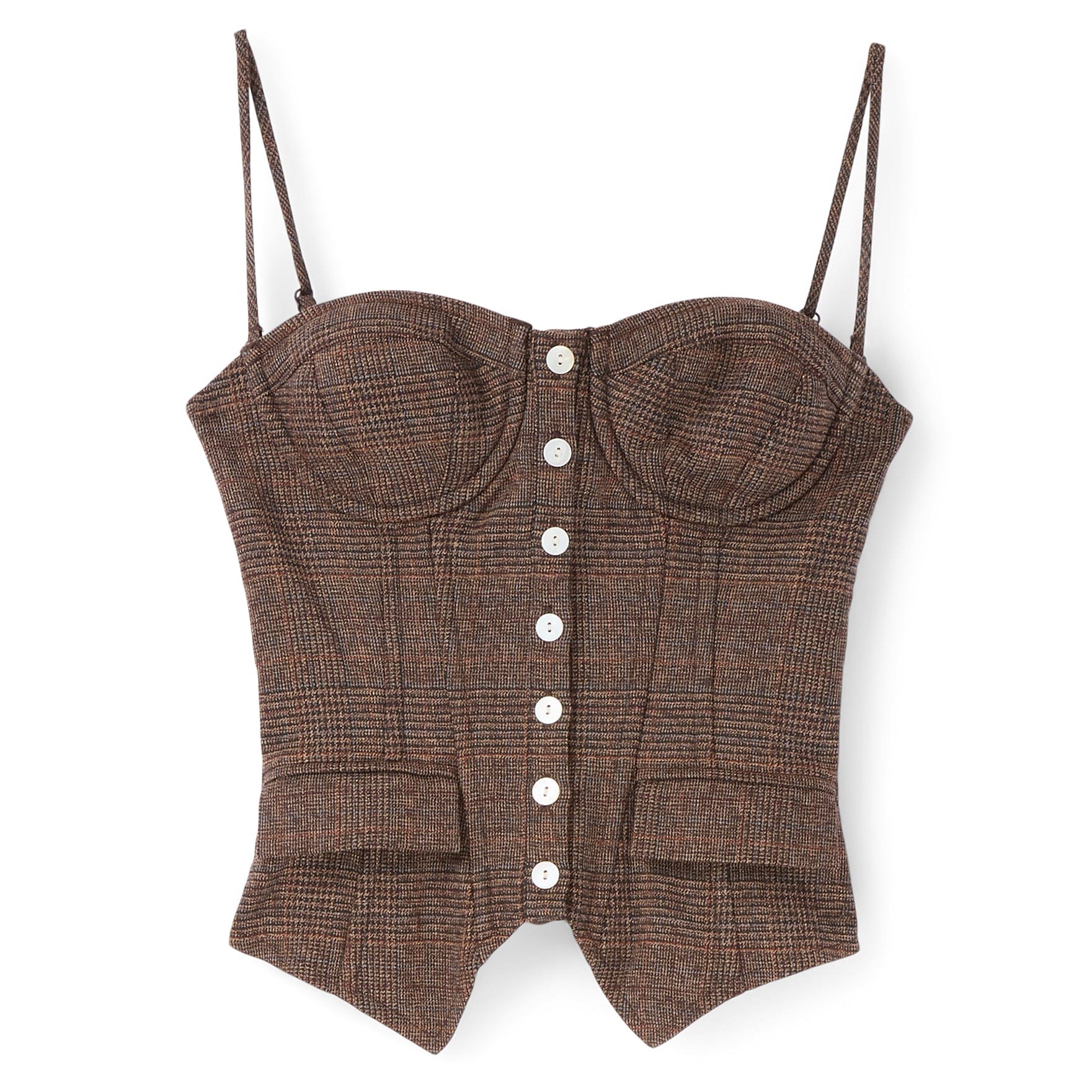Danielle Guizio Edith Corset (Espresso)
