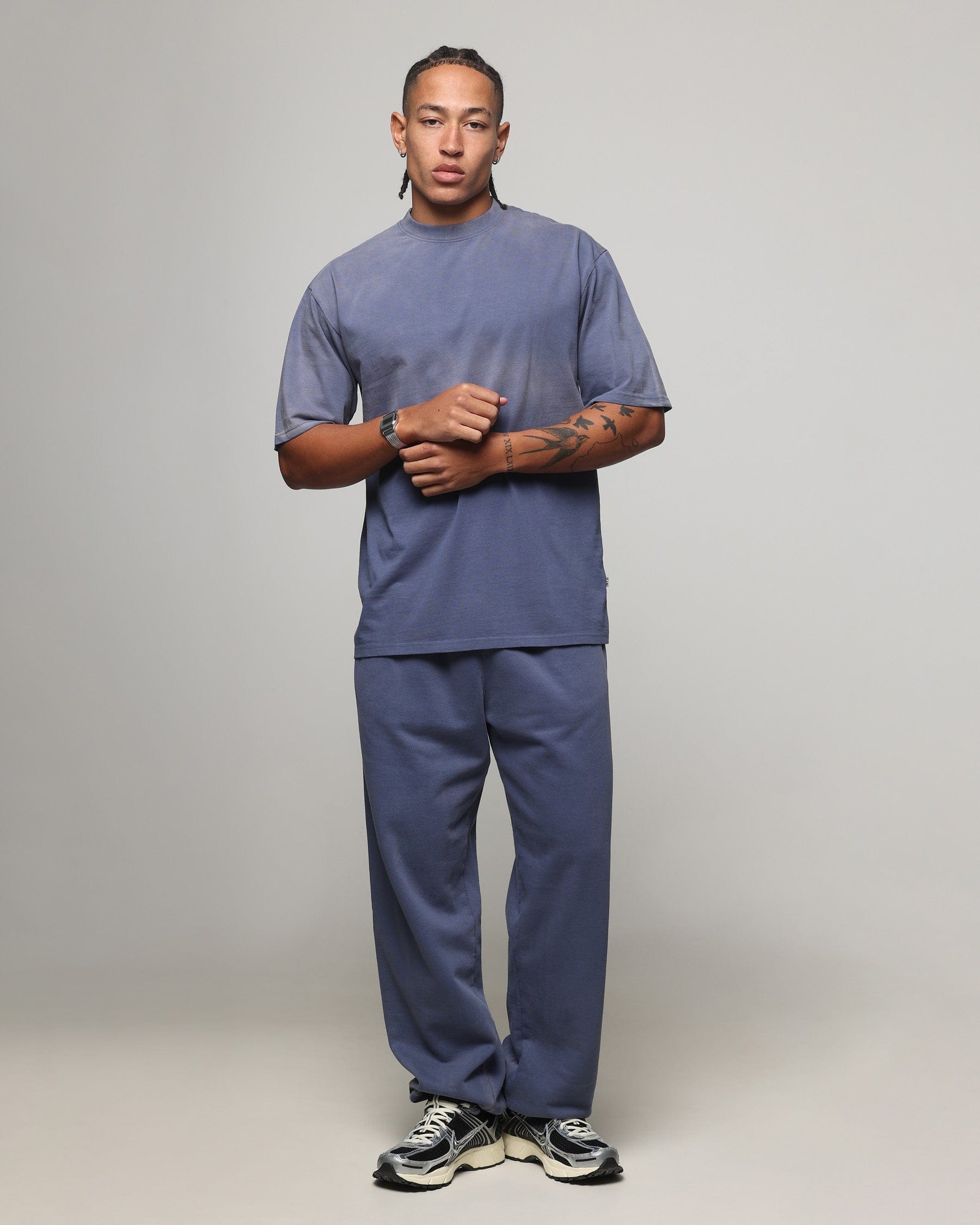 American Thrift Short Sleeve T - Shirt Washed Blue