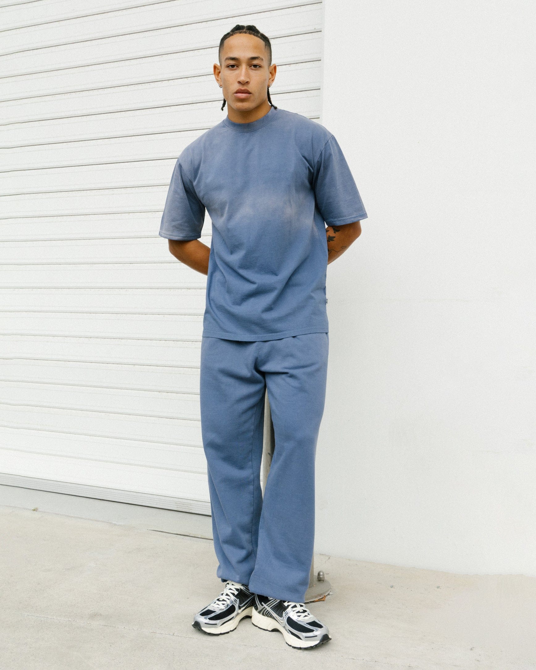 American Thrift Short Sleeve T - Shirt Washed Blue